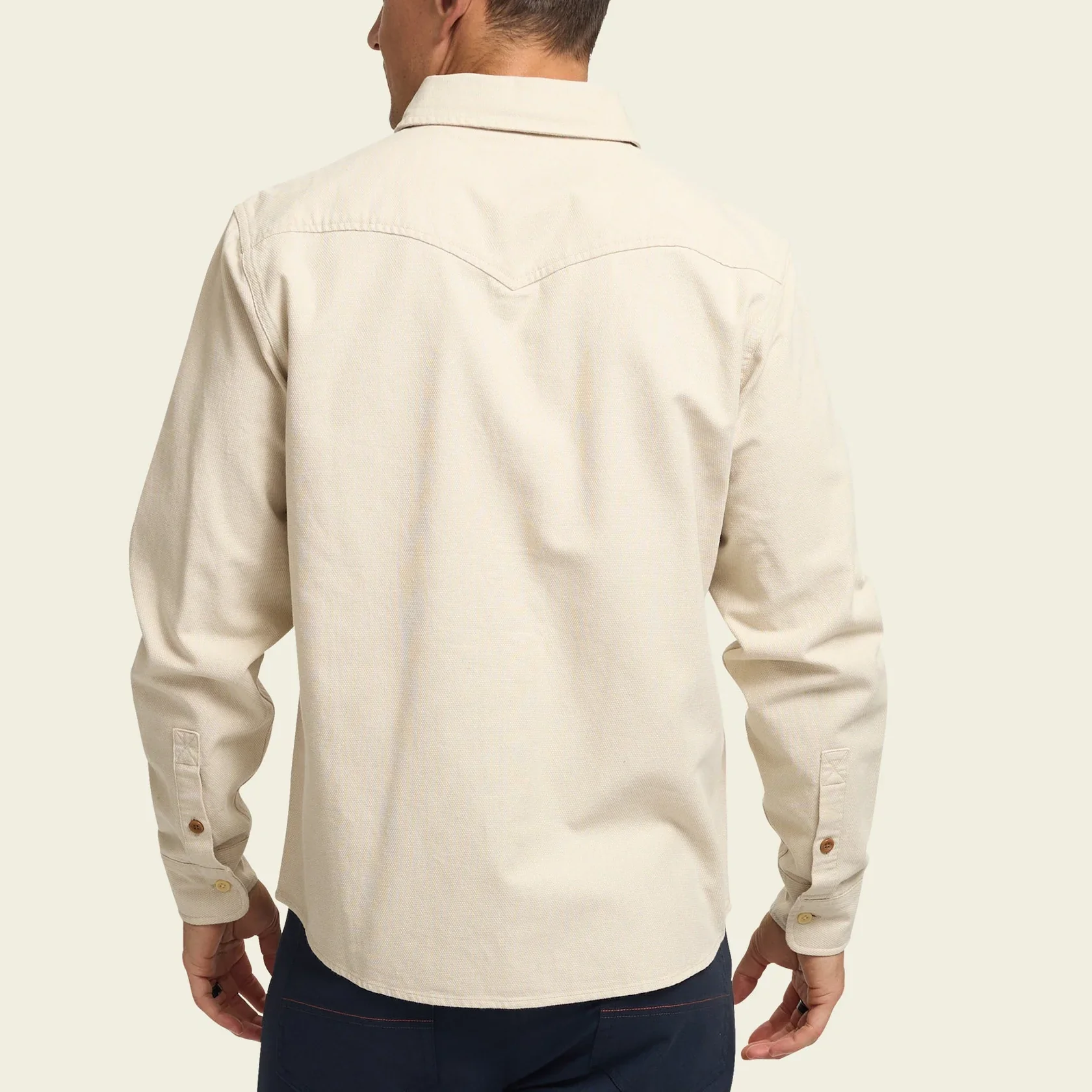 Howler Bros Novato Shirt - Oatmeal - Image 5