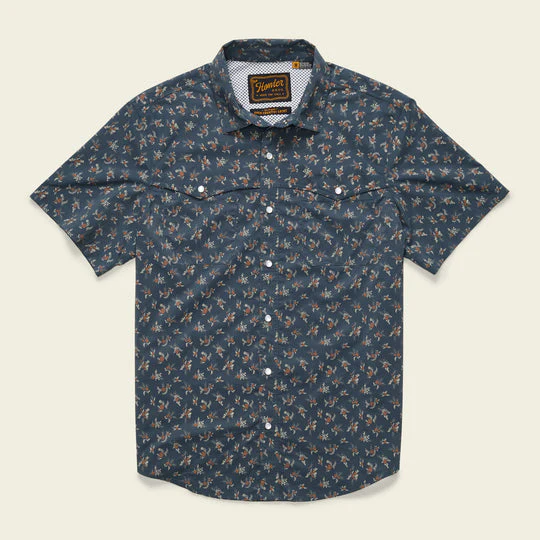 Howler Bros Open Country Tech Shirt - Dark Slate Blue
