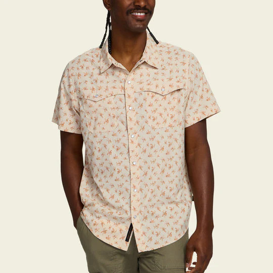 HOWLER BROS Open Country Tech Shirt - SAND