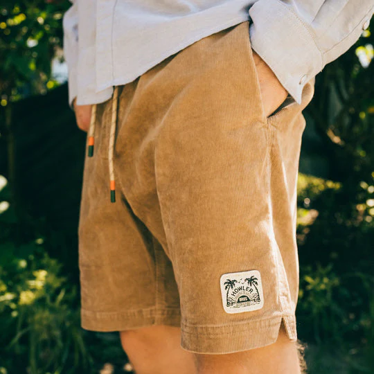 Howler Bros Pressure Drop Cord Shorts - Pharoah Tan