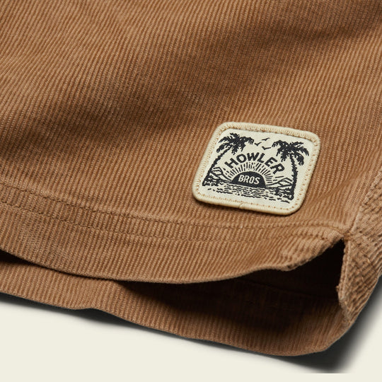 Howler Bros Pressure Drop Cord Shorts - Pharoah Tan - Image 4