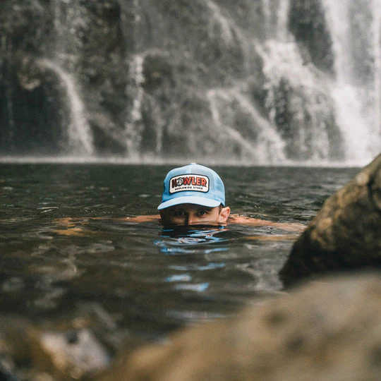 Howler Bros Worldwide Stoke Snapback - Light Blue