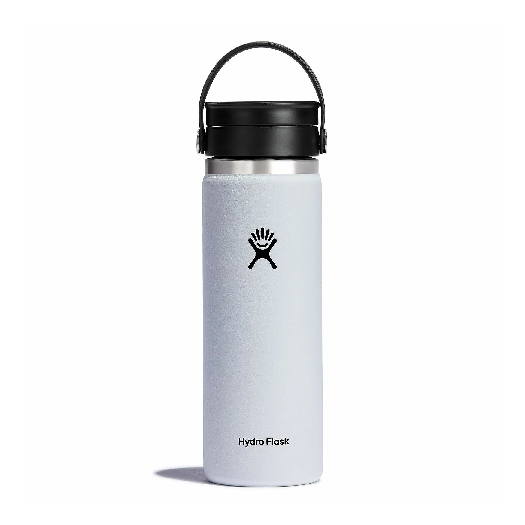 Hydro Flask 20 oz Wide Mouth with Flex Sip Lid - WHITE