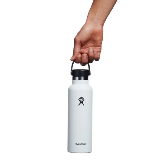 Hydro Flask Hydro Flask 21Oz Hydration Standard Mouth Bottle - White - Image 3