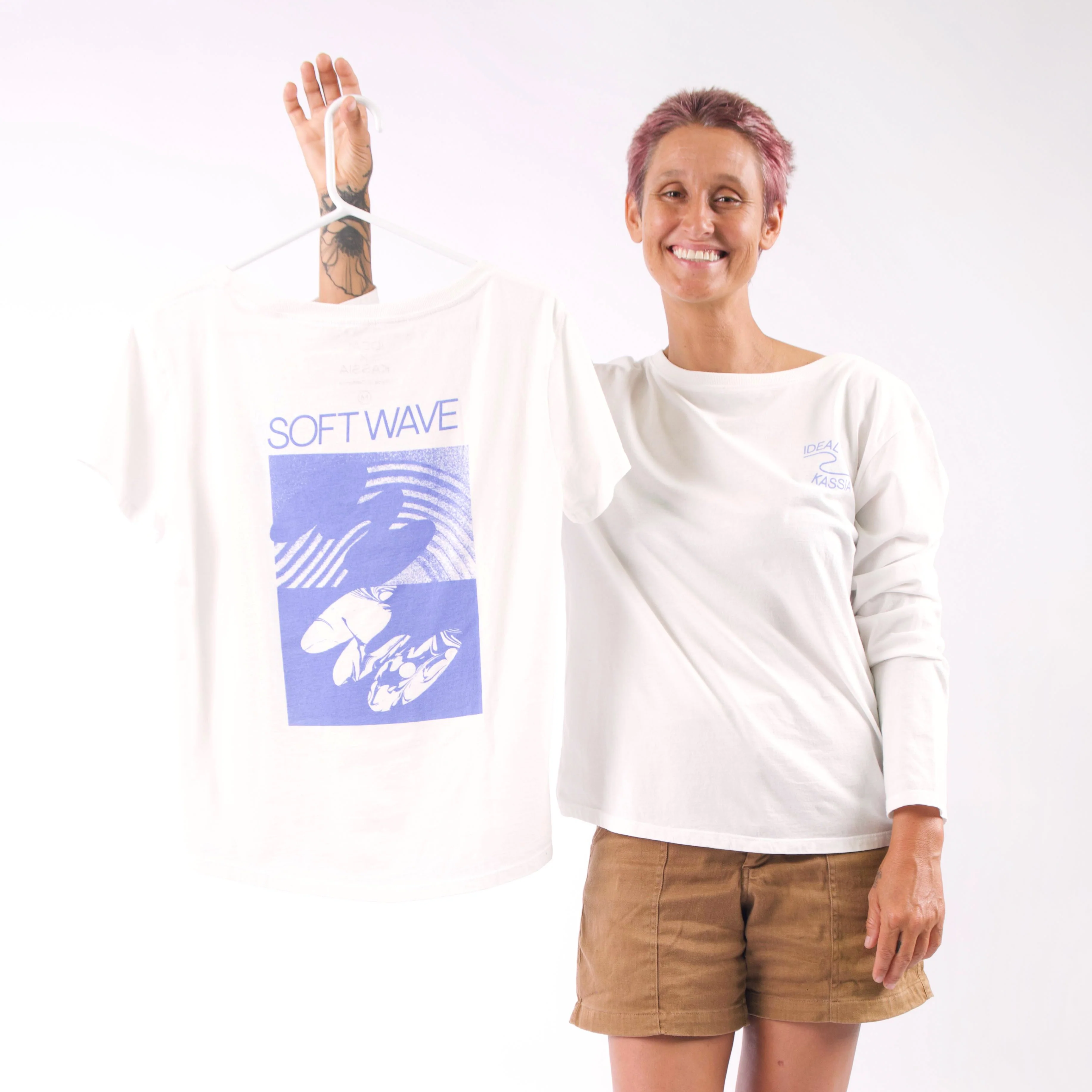 KASSIA+SURF IDEAL x KASSIA SOFT WAVE SHORT SLEEVE SHIRT (PRE-SALE) - Image 6