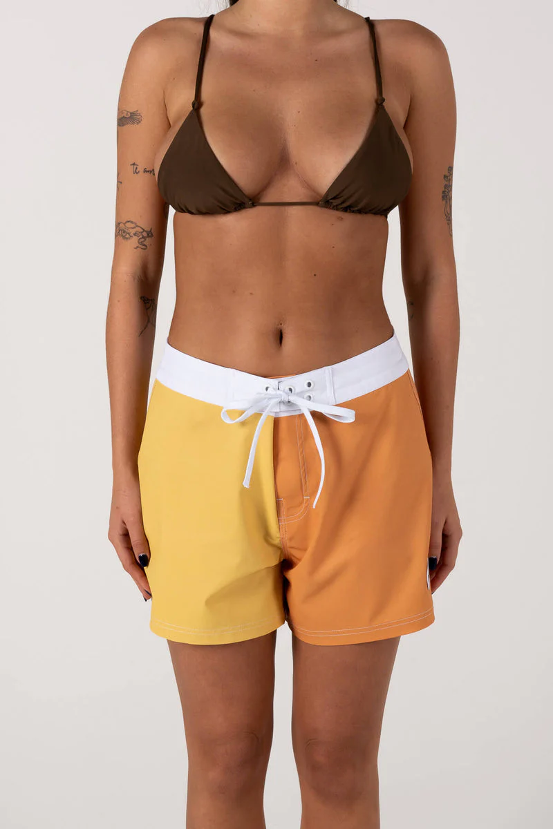 Inner Relm Sunset Trunks - YELLOW/ORANGE - Image 2