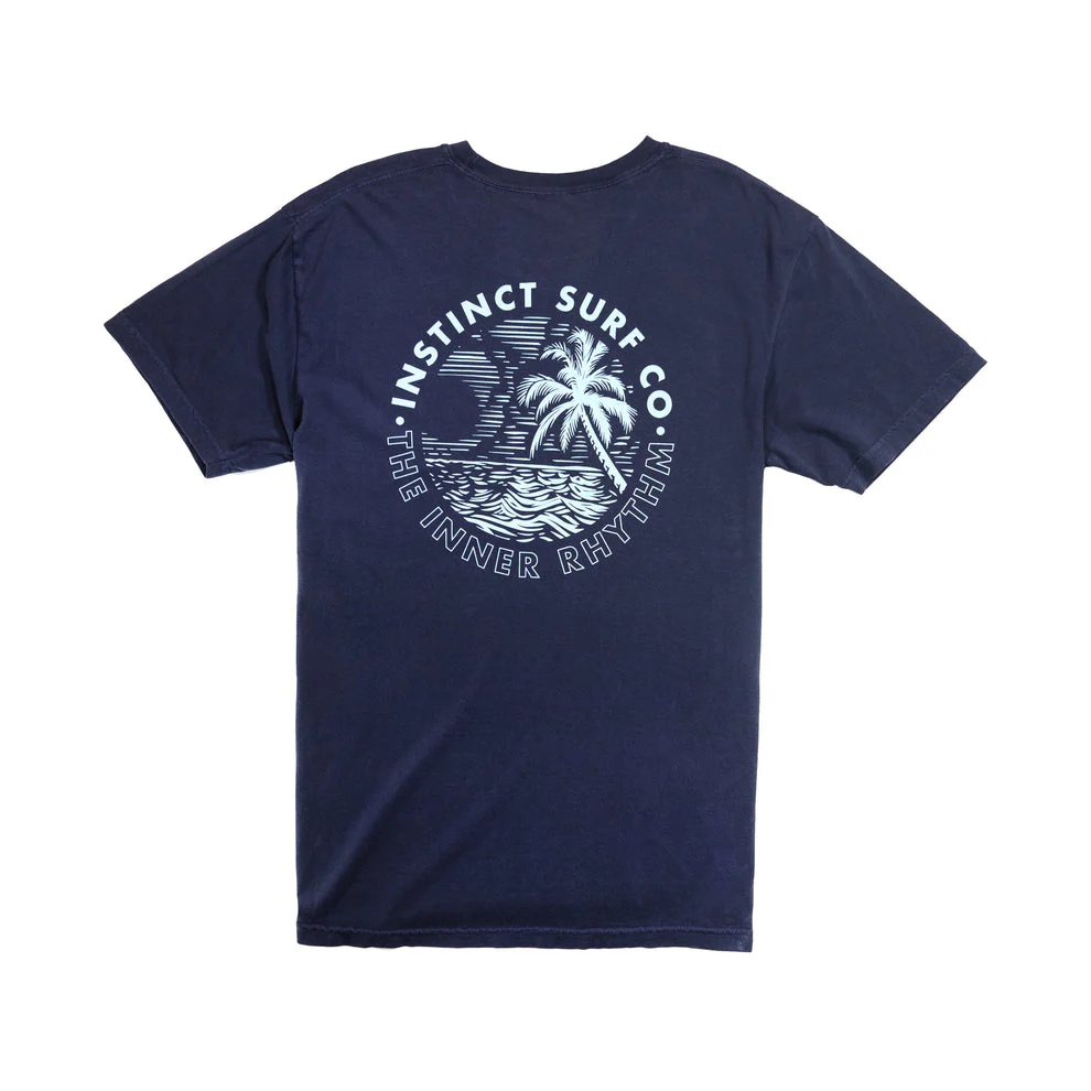 Instinct Island Paradise Tee - Navy