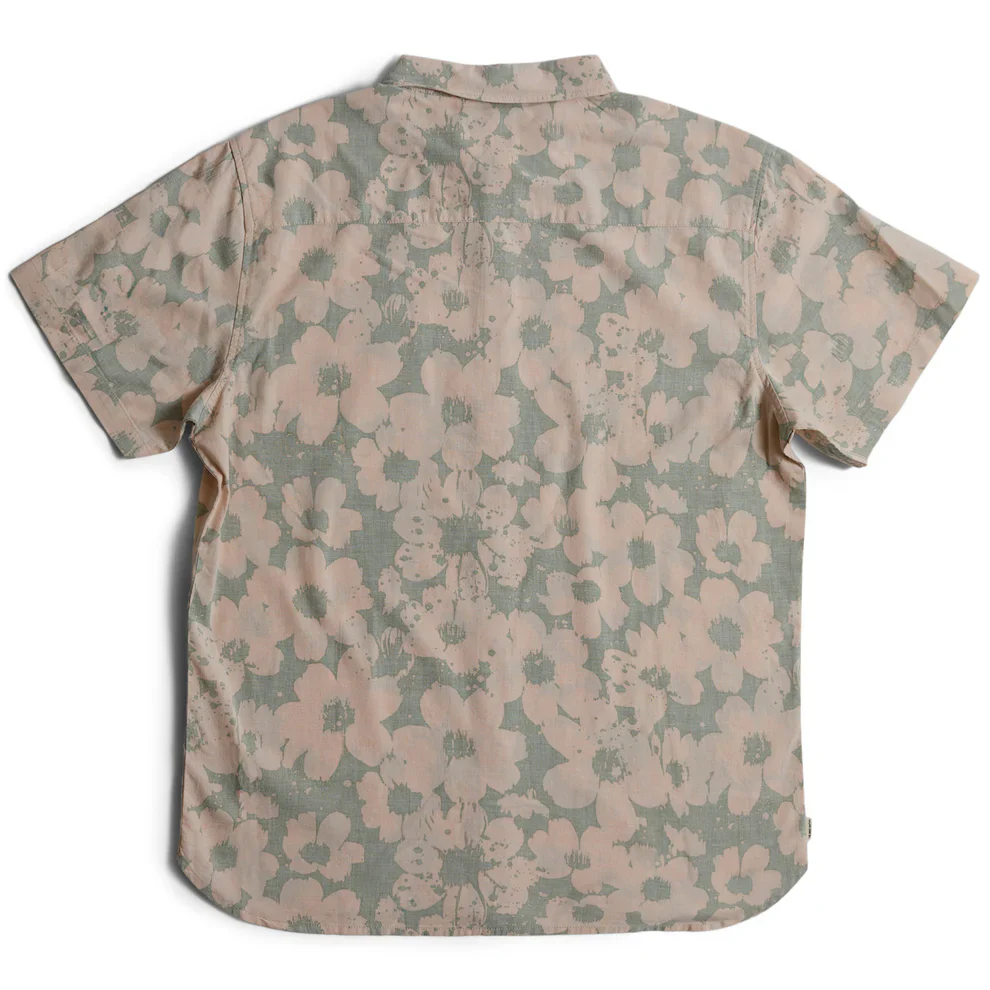 Instinct Malone Short Sleeve Woven Shirt - Sage - Image 2