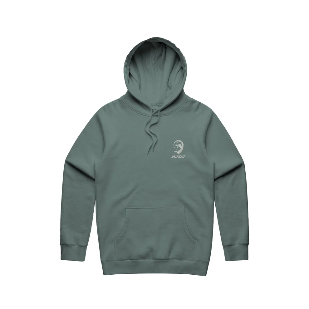 Instinct Overspray Tube Rider Hoodie - Alpine Green - Image 2