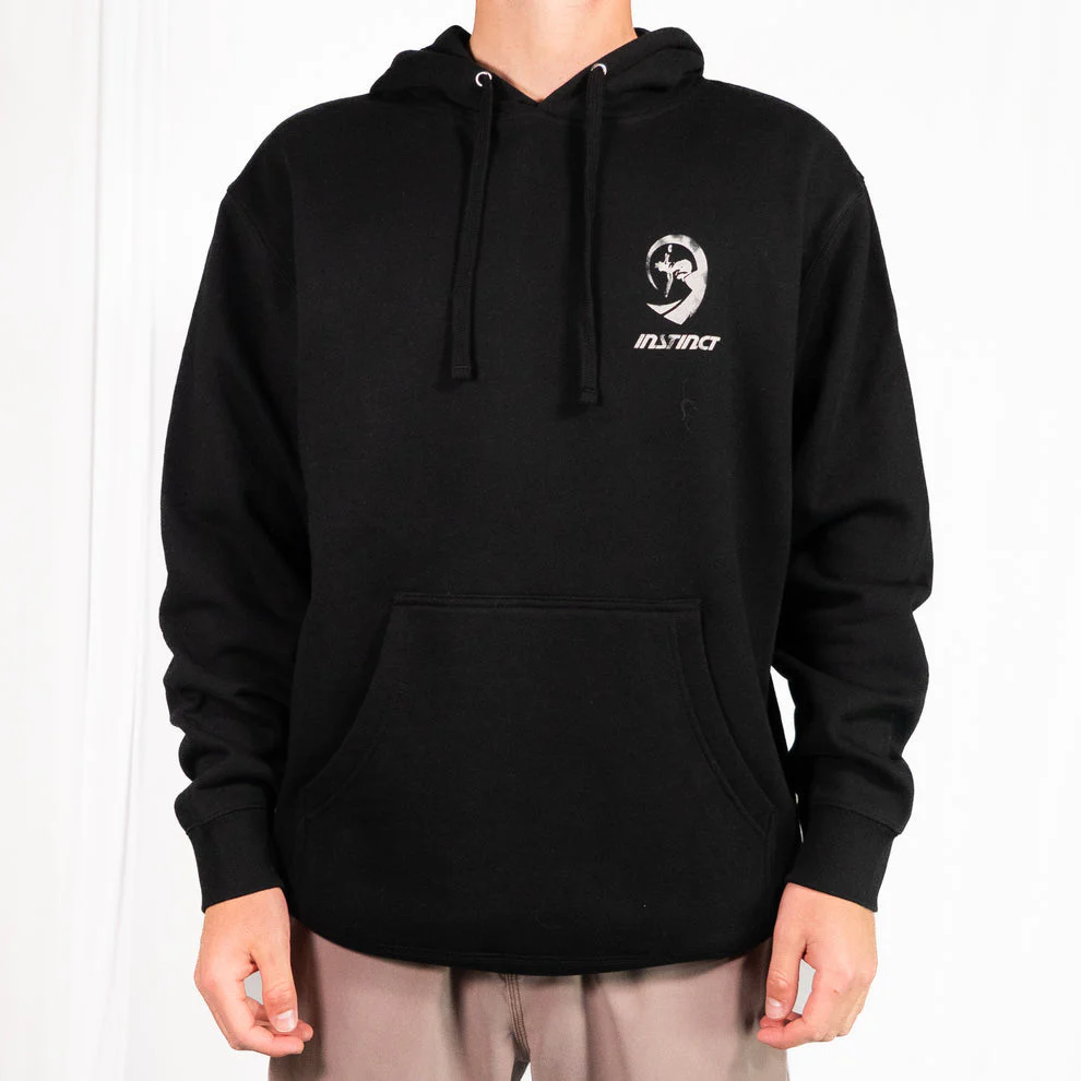 Instinct Overspray Tube Rider Hoodie - Black - Image 3