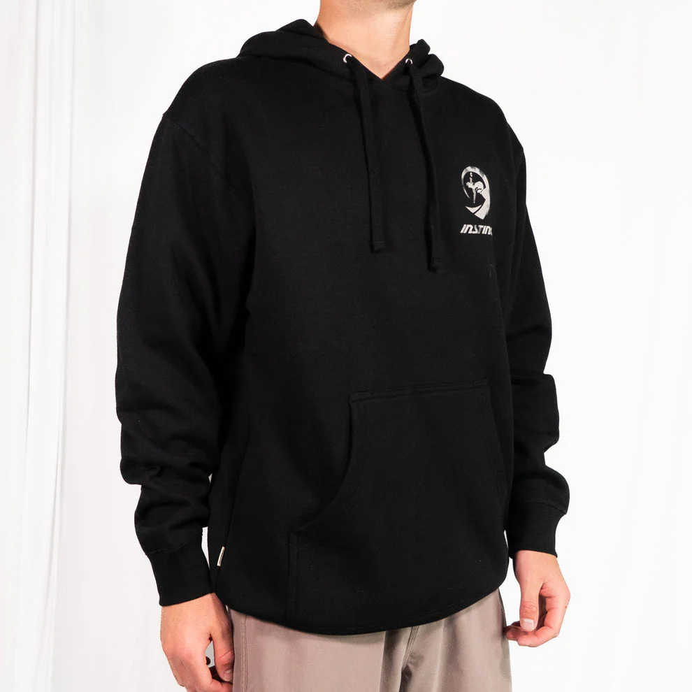 Instinct Overspray Tube Rider Hoodie - Black - Image 4