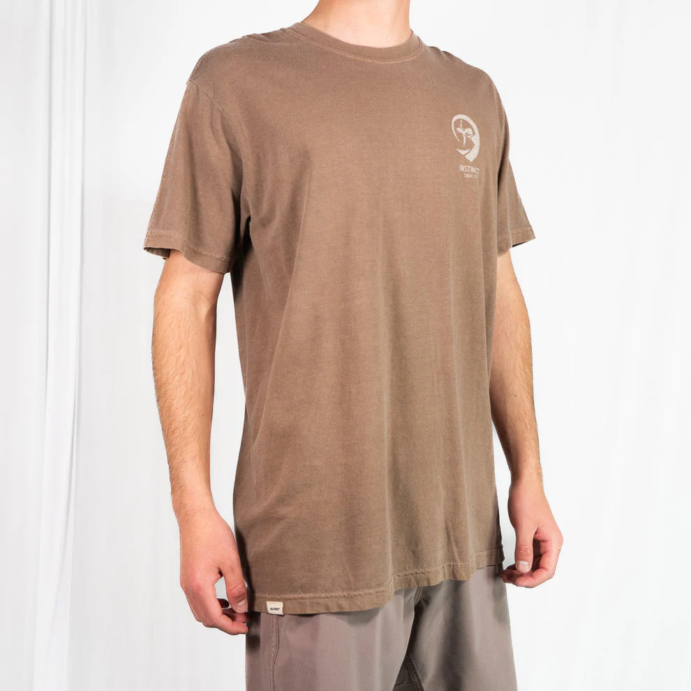 Instinct Painted Tube Rider Tee - Espresso - Image 3