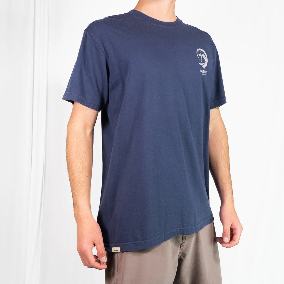 Instinct Painted Tube Rider Tee - Navy - Image 2