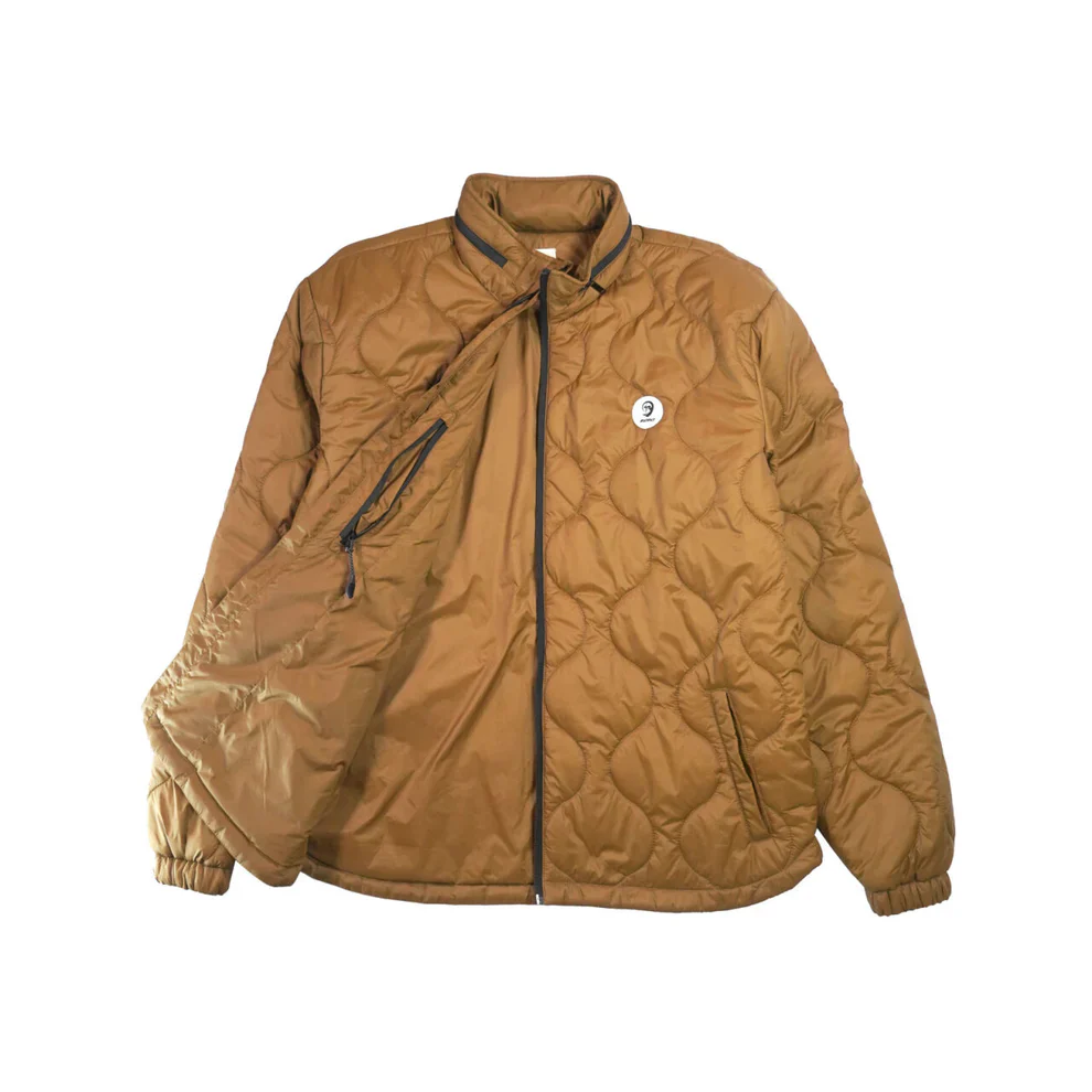 Instinct Warner Packable Puffer Jacket - Rust - Image 2
