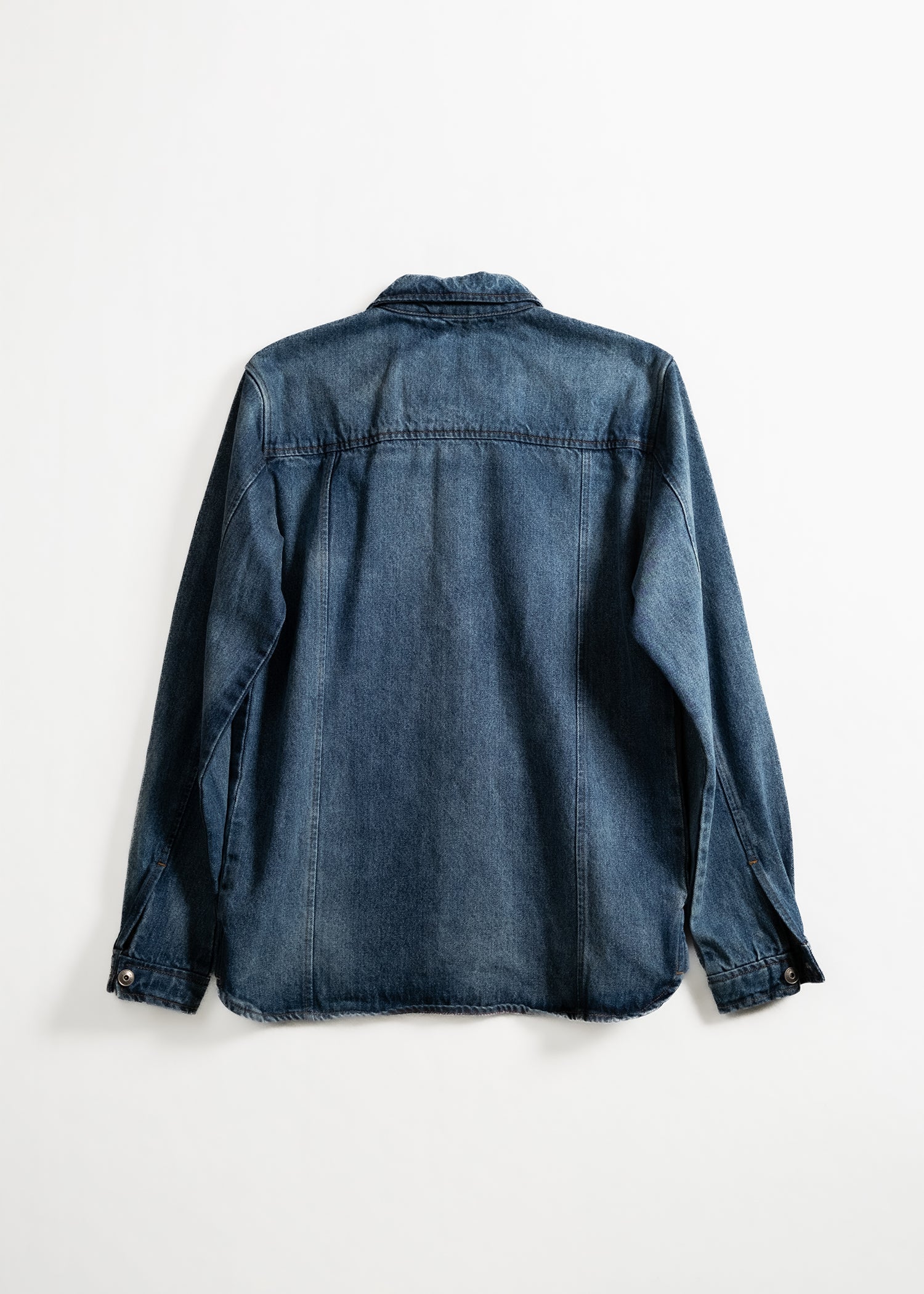 Iron & Resin Jimmy Overshirt - PROSPECTOR WASH BLUE - Image 3