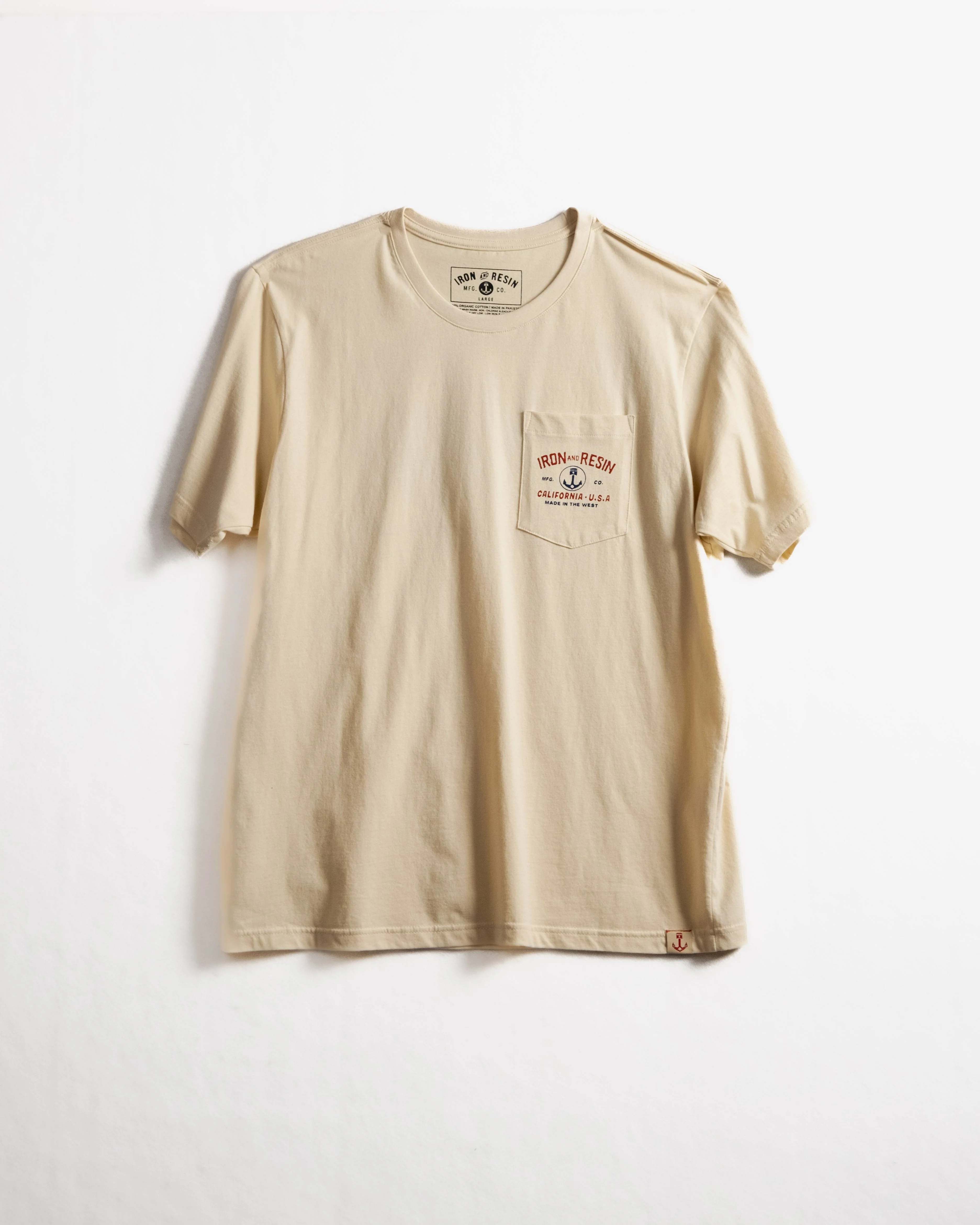 Iron & Resin Shop Bench Tee - NATURAL - Image 2