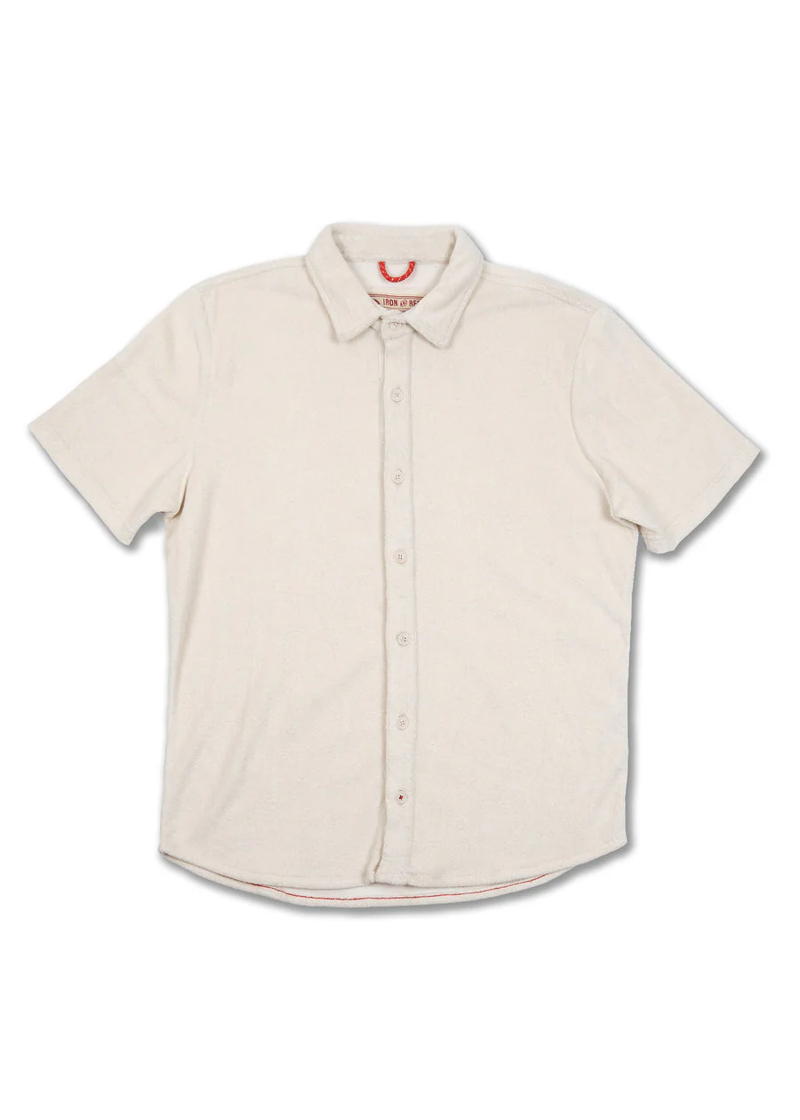 Iron & Resin Terry Shirt - Natural