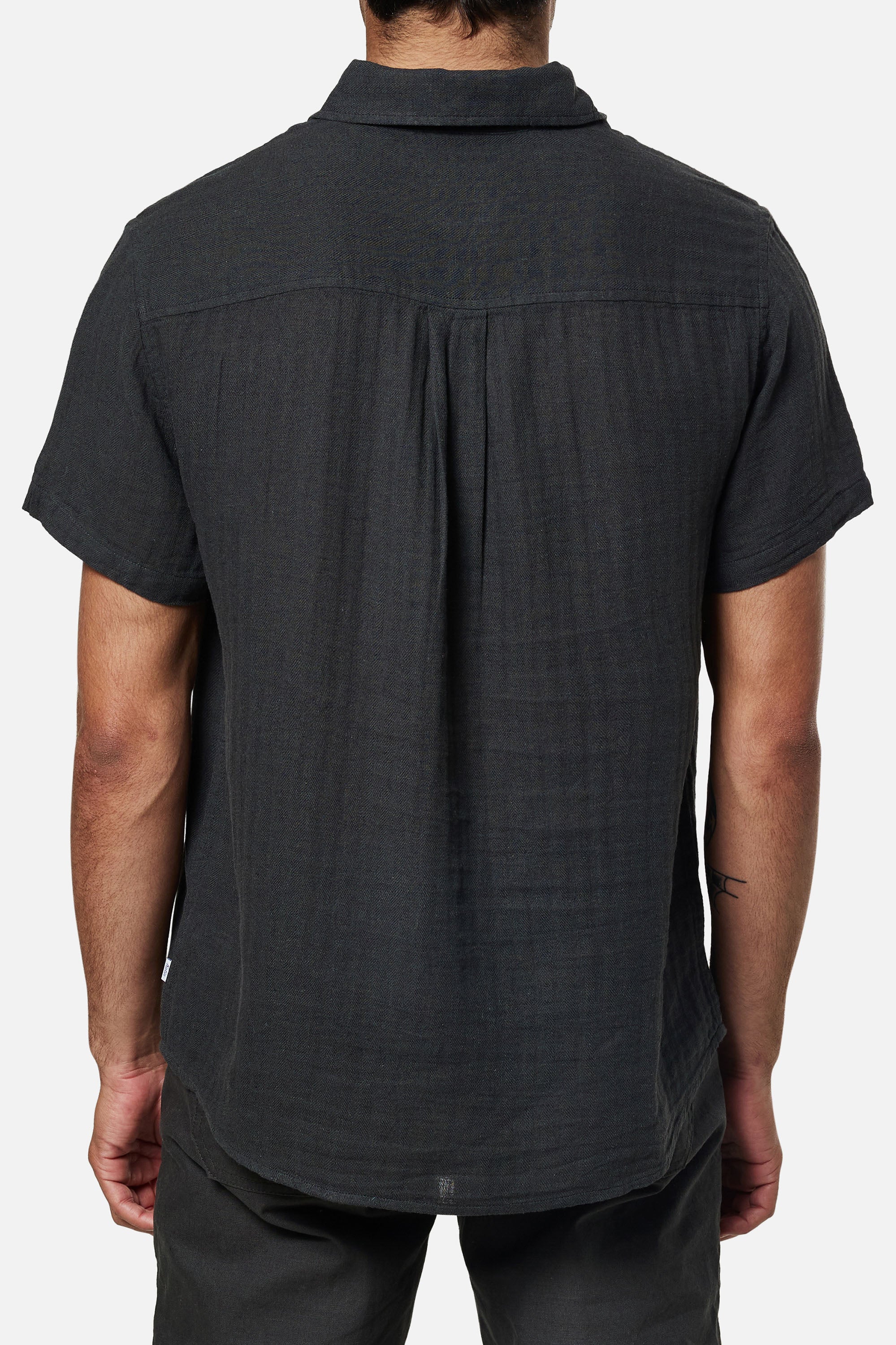 Katin Alan Solid Shirt - Black Wash - Image 3