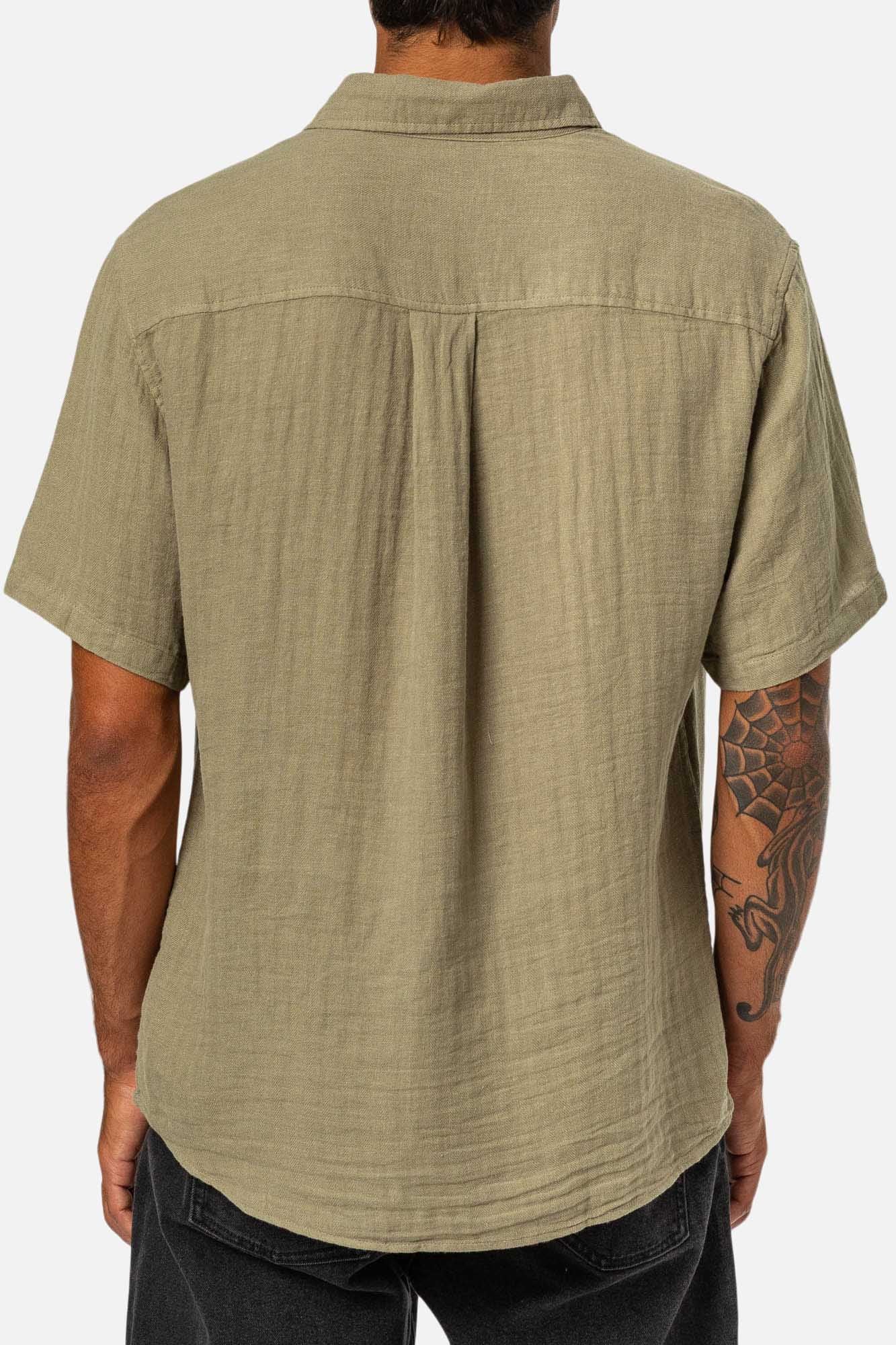 Katin Alan Solid Shirt - Moss - Image 3