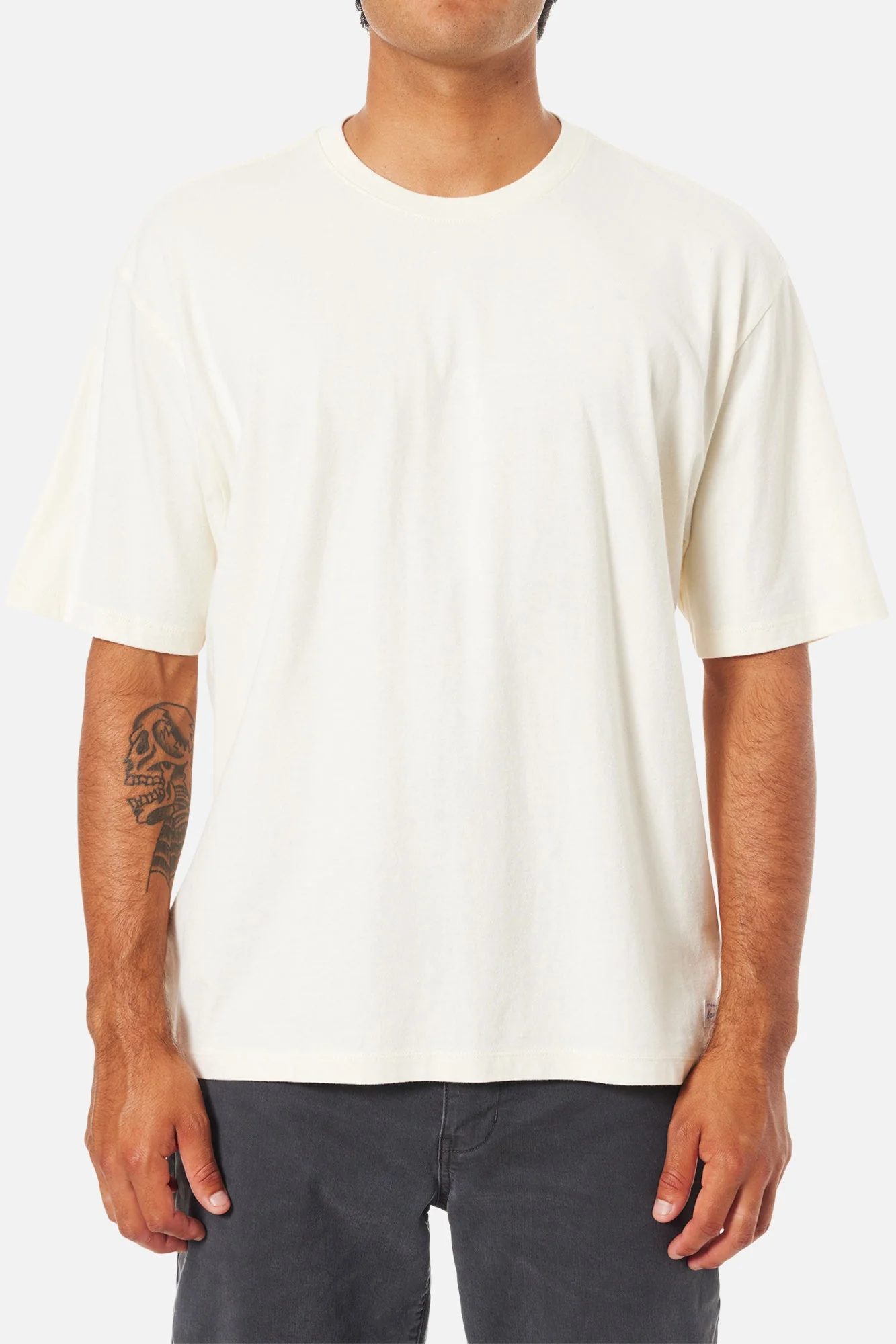 Katin Box Fit Heritage Tee - Vintage White - Image 2
