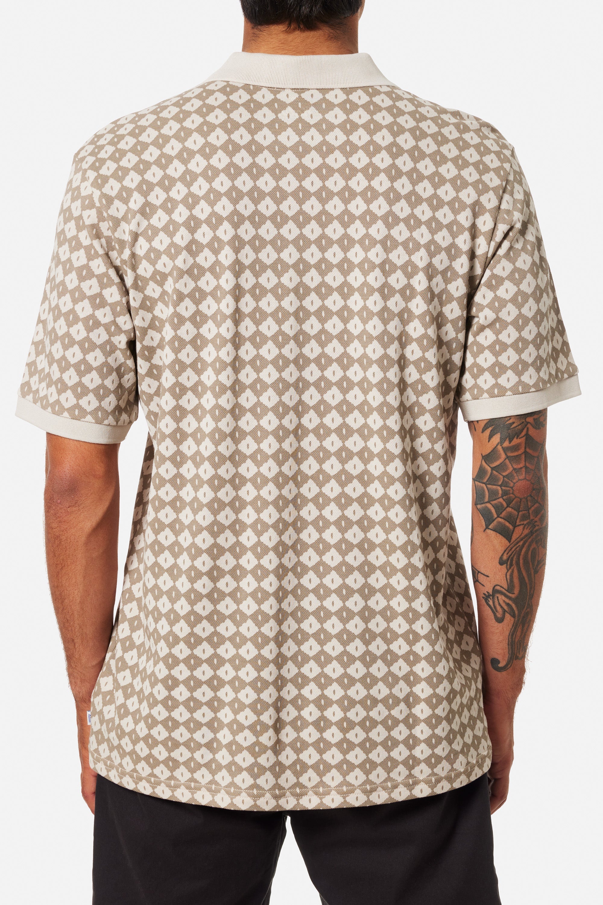KATIN CHECK POLO - VINTAGE KHAKI - Image 2