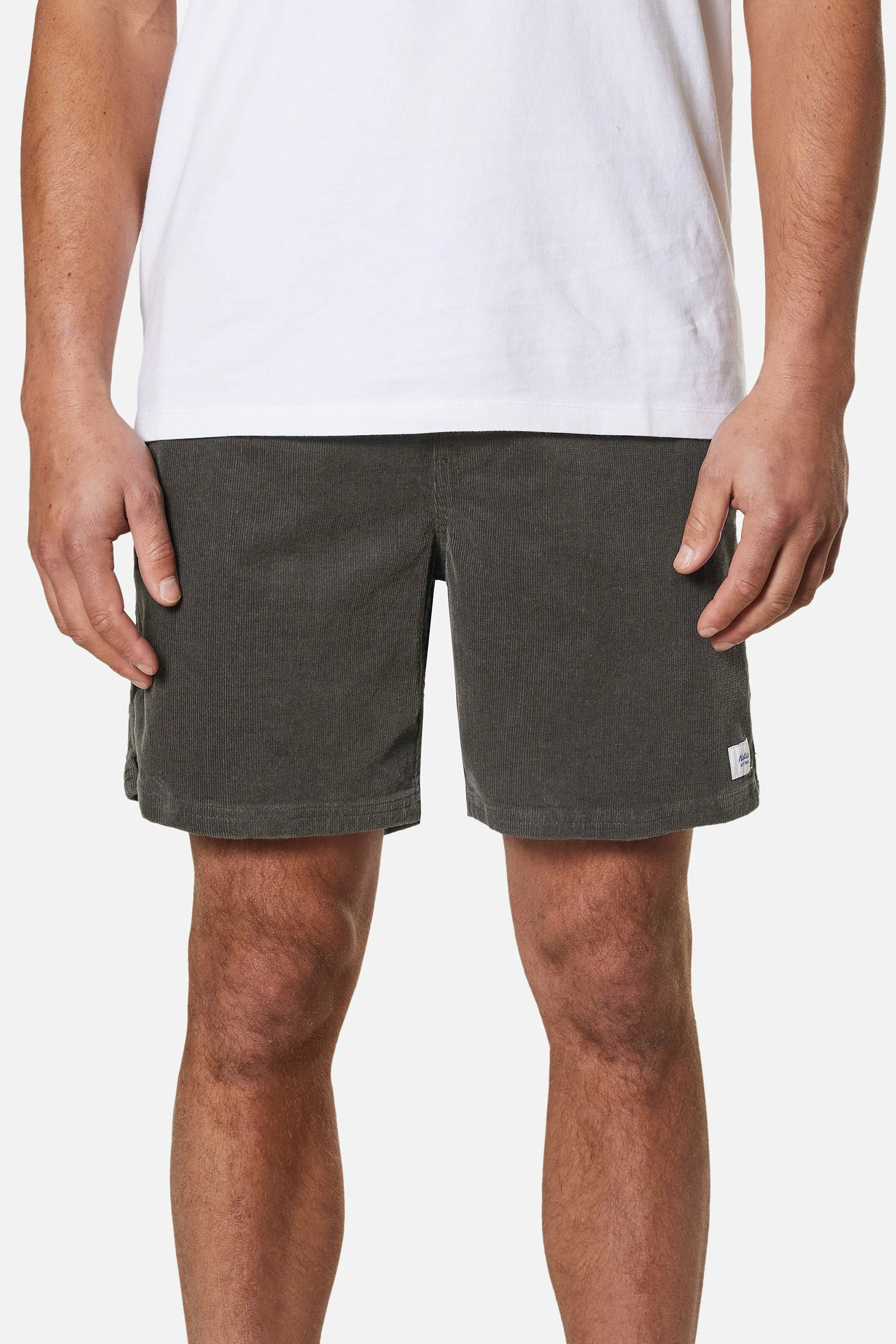 KATIN CORD LOCAL SHORT - BLACK WASH - Image 2