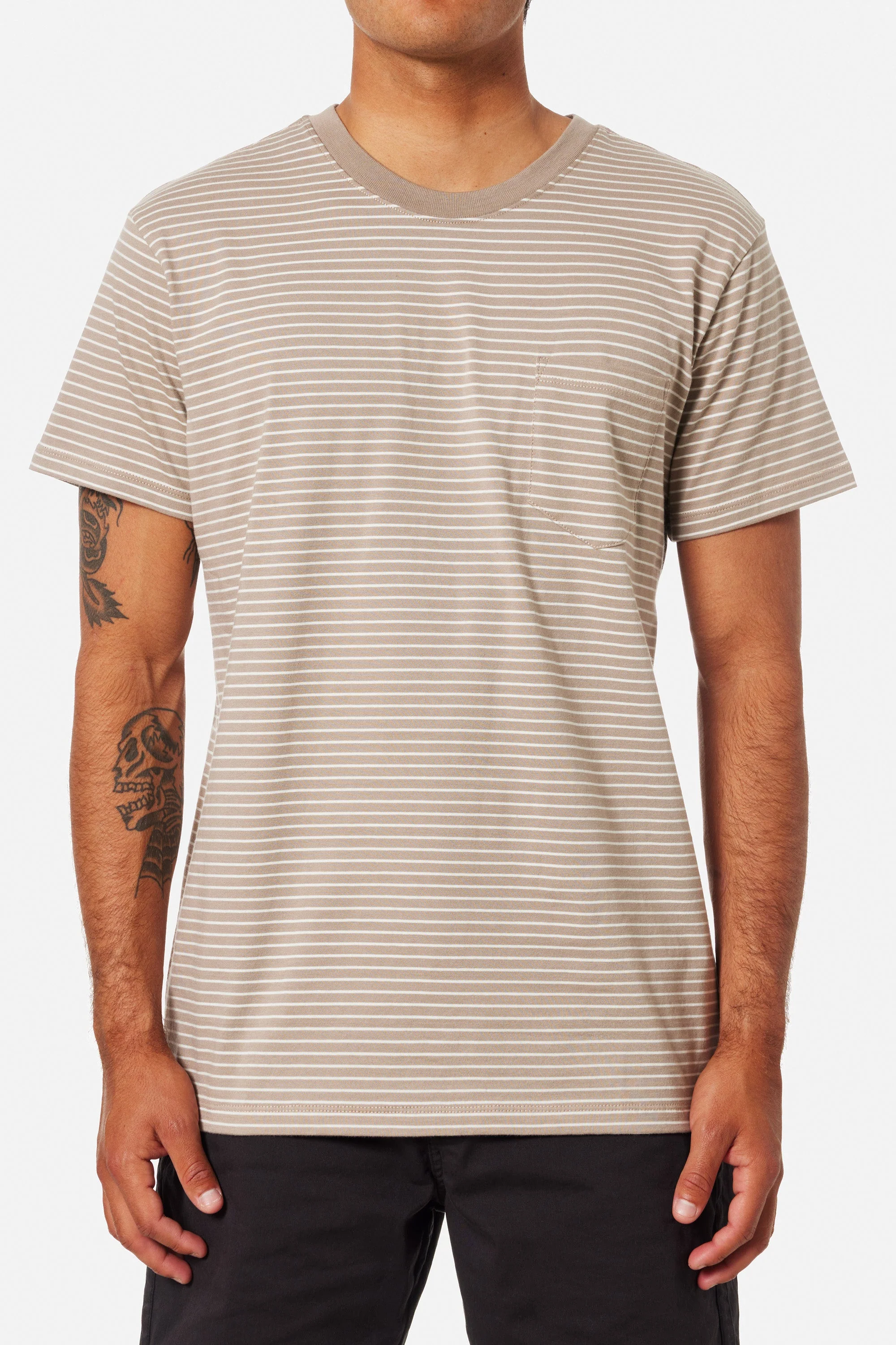 KATIN FINLEY POCKET TEE - VINTAGE KHAKI