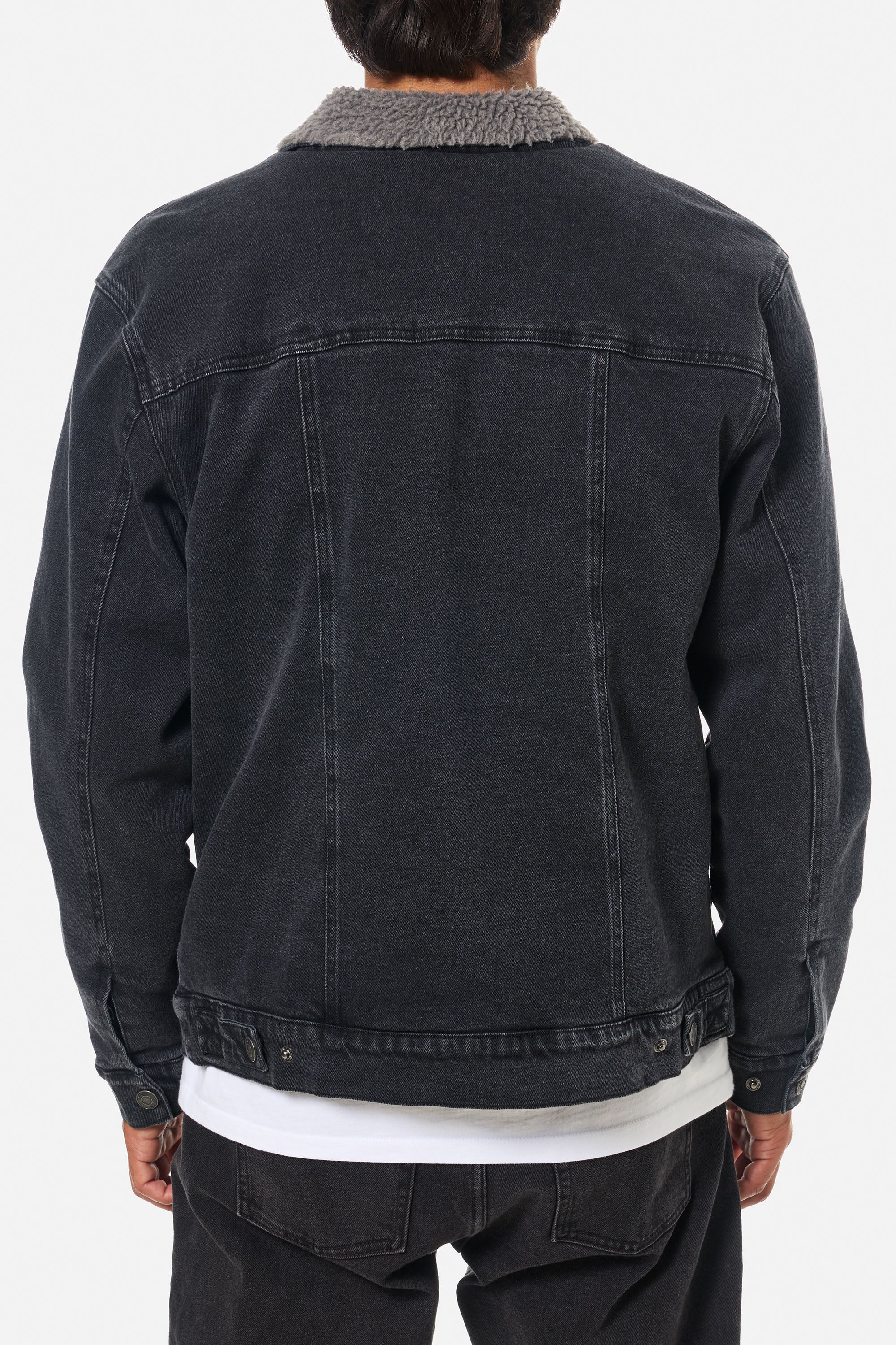 Katin Harris Denim Jacket - Washed Black - Image 4