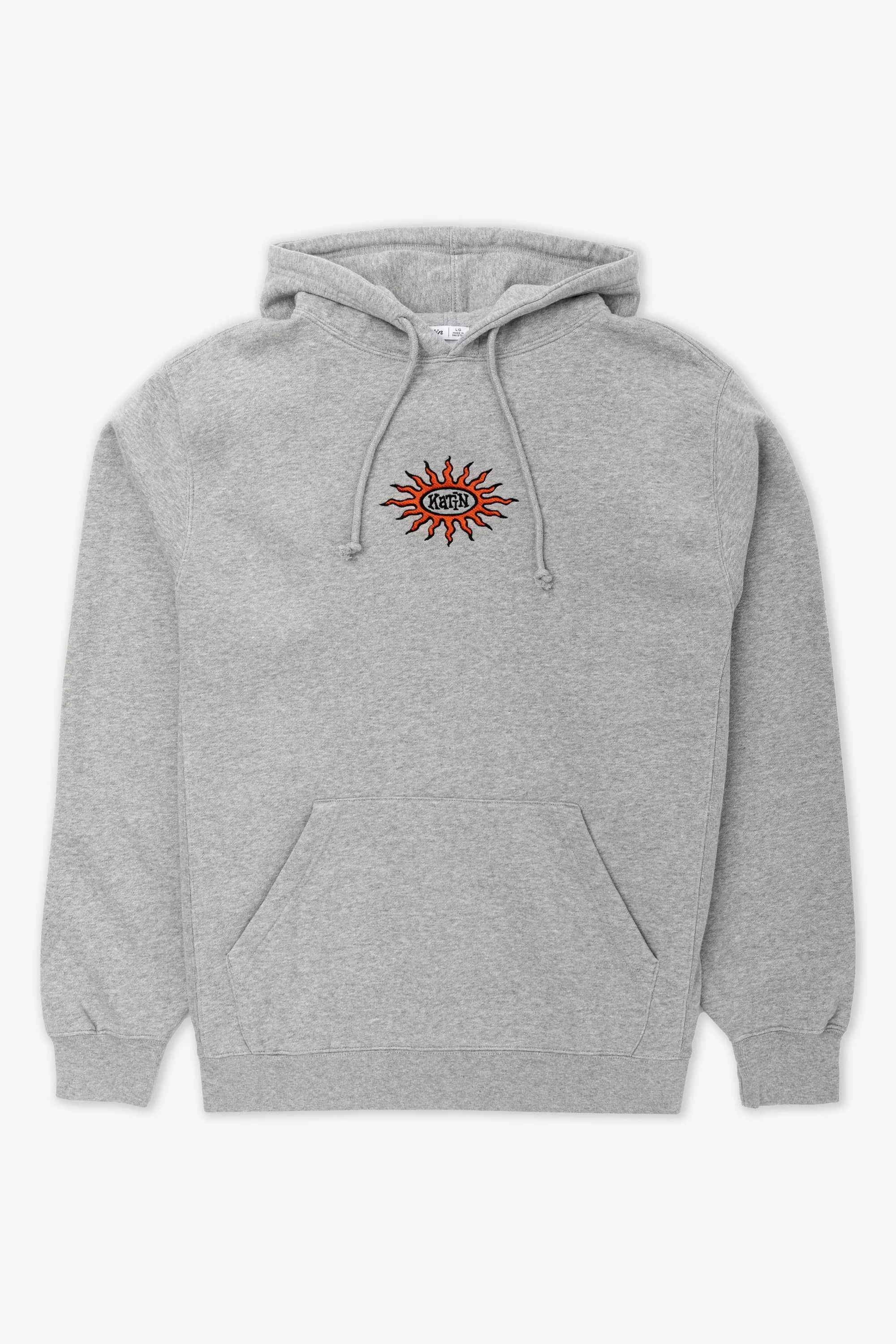 Katin Haze Embroidered Hoodie - Heather Gray