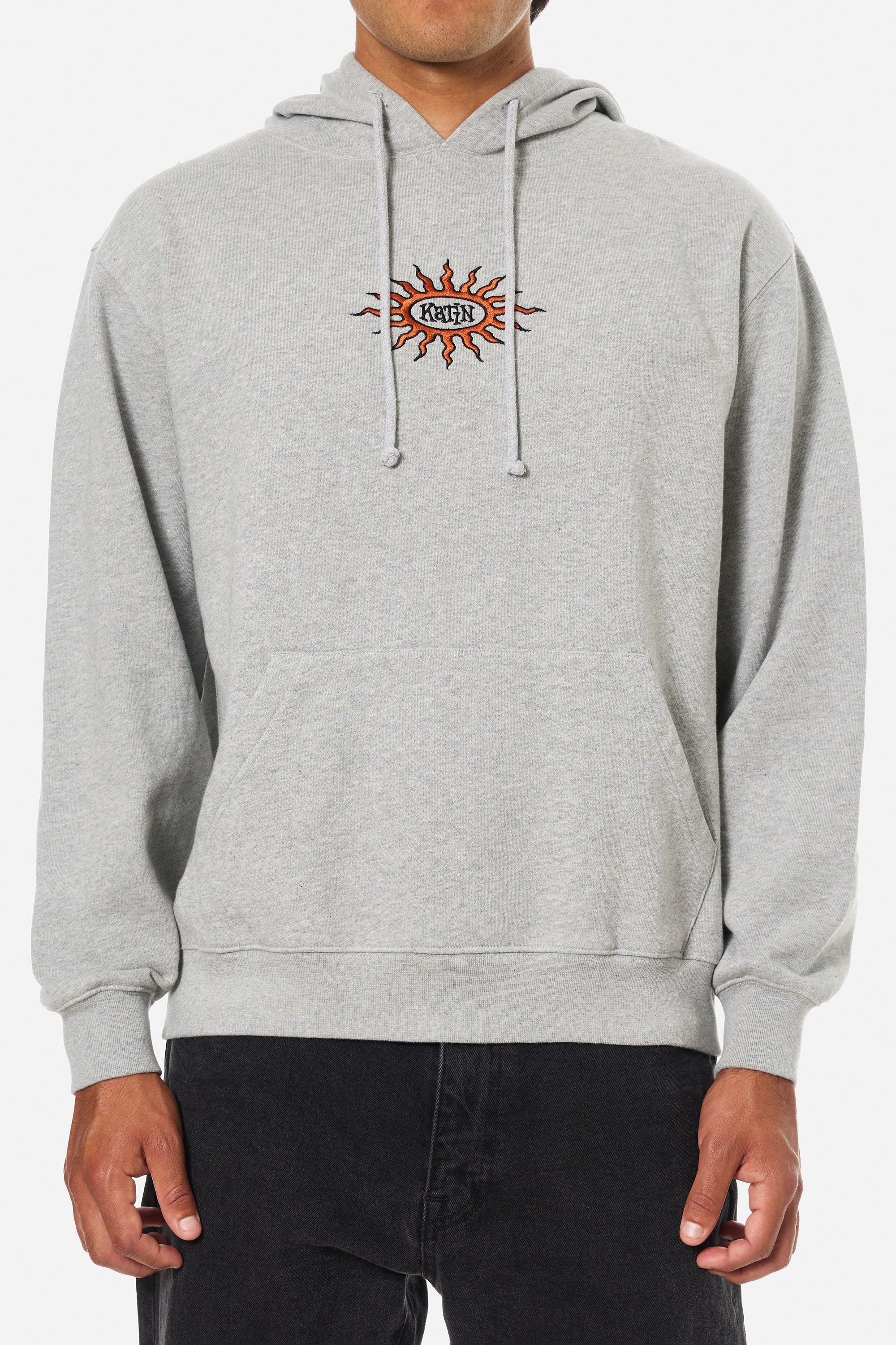Katin Haze Embroidered Hoodie - Heather Gray - Image 2