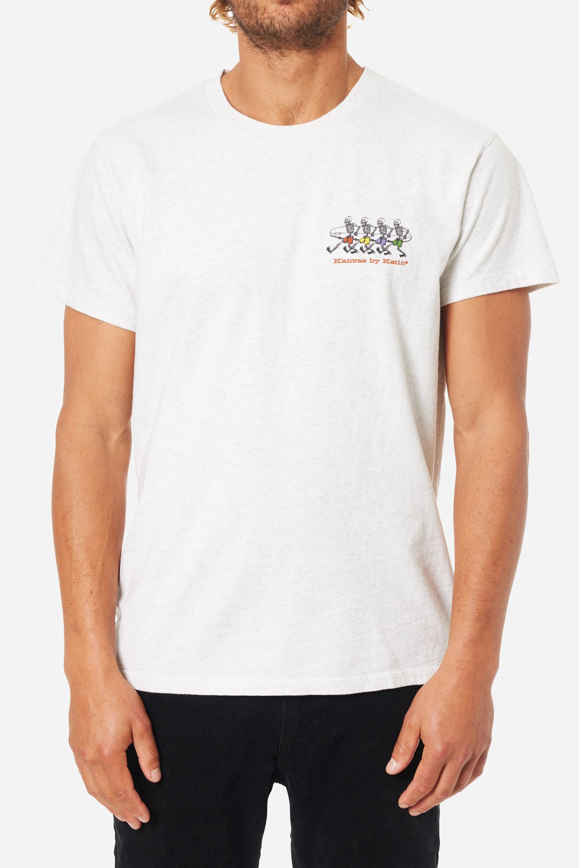 KATIN HERMANOS TEE - HEATHER GRAY - Image 2