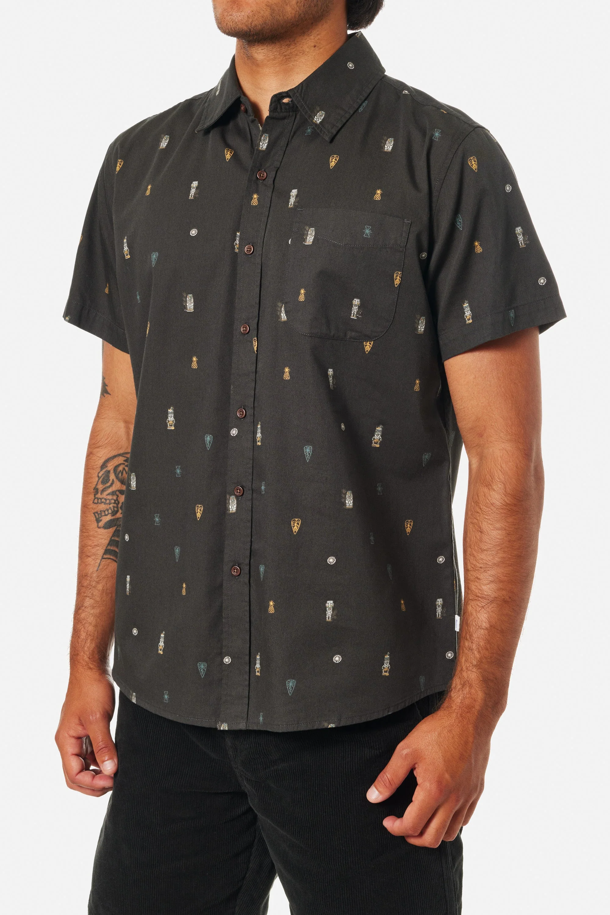 KATIN IDOL SHIRT - BLACK WASH - Image 2
