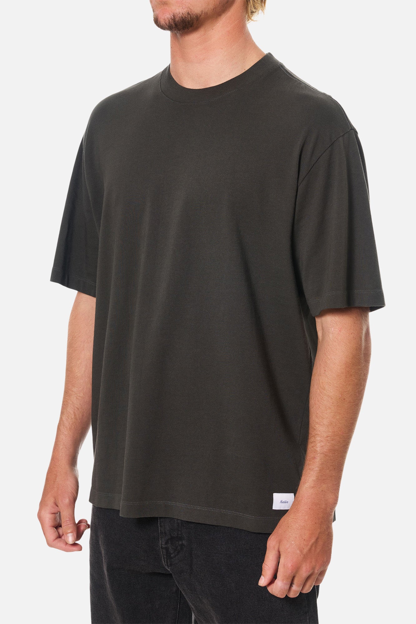 Katin Men's Box Fit Heritage Tee - Black Wash - Image 3