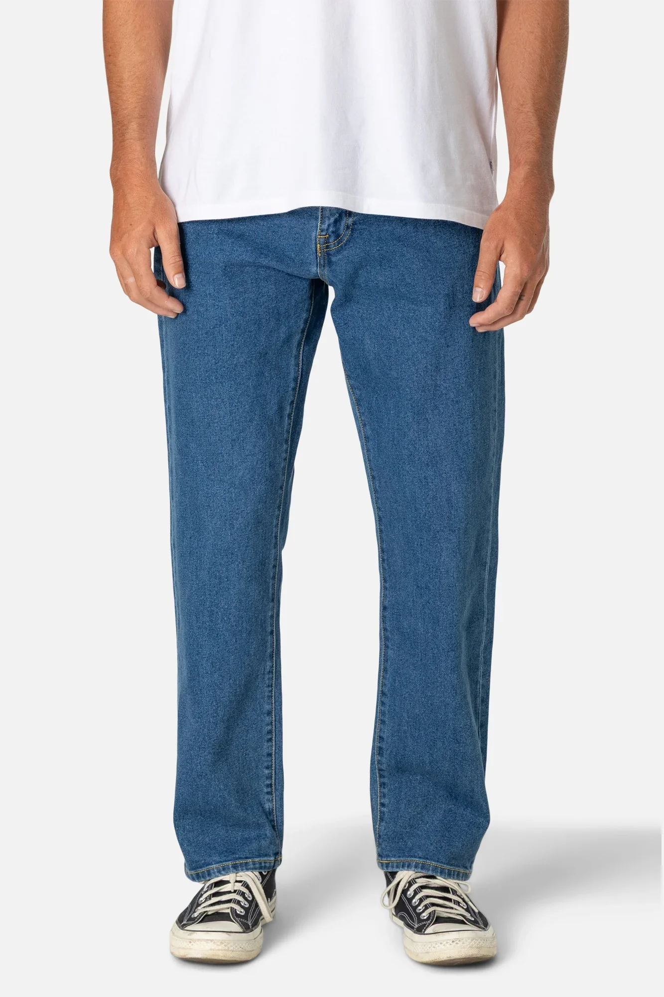 Katin Men's Ren 57 Classic Straight - Medium Indigo