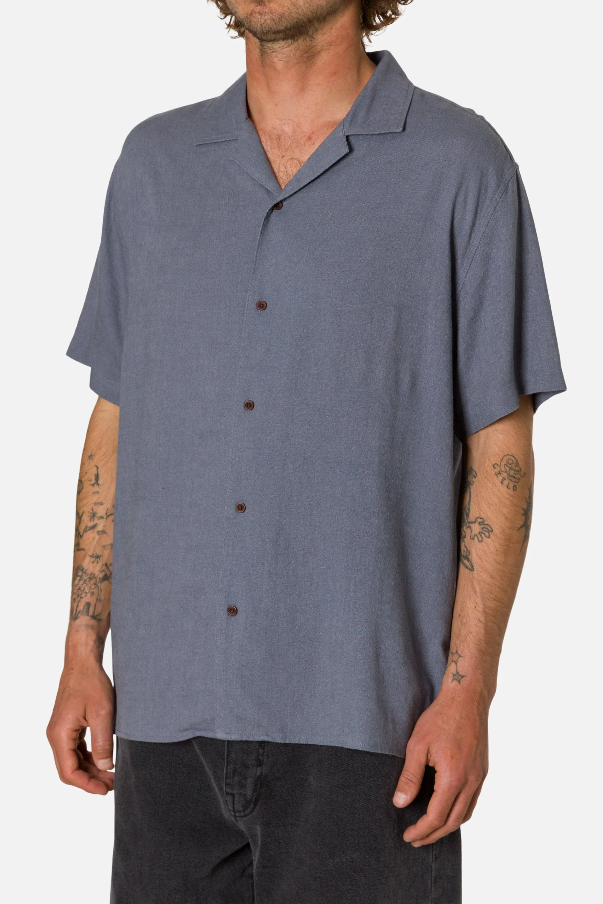 Katin Men's Teller Shirt - Tempest Blue - Image 3