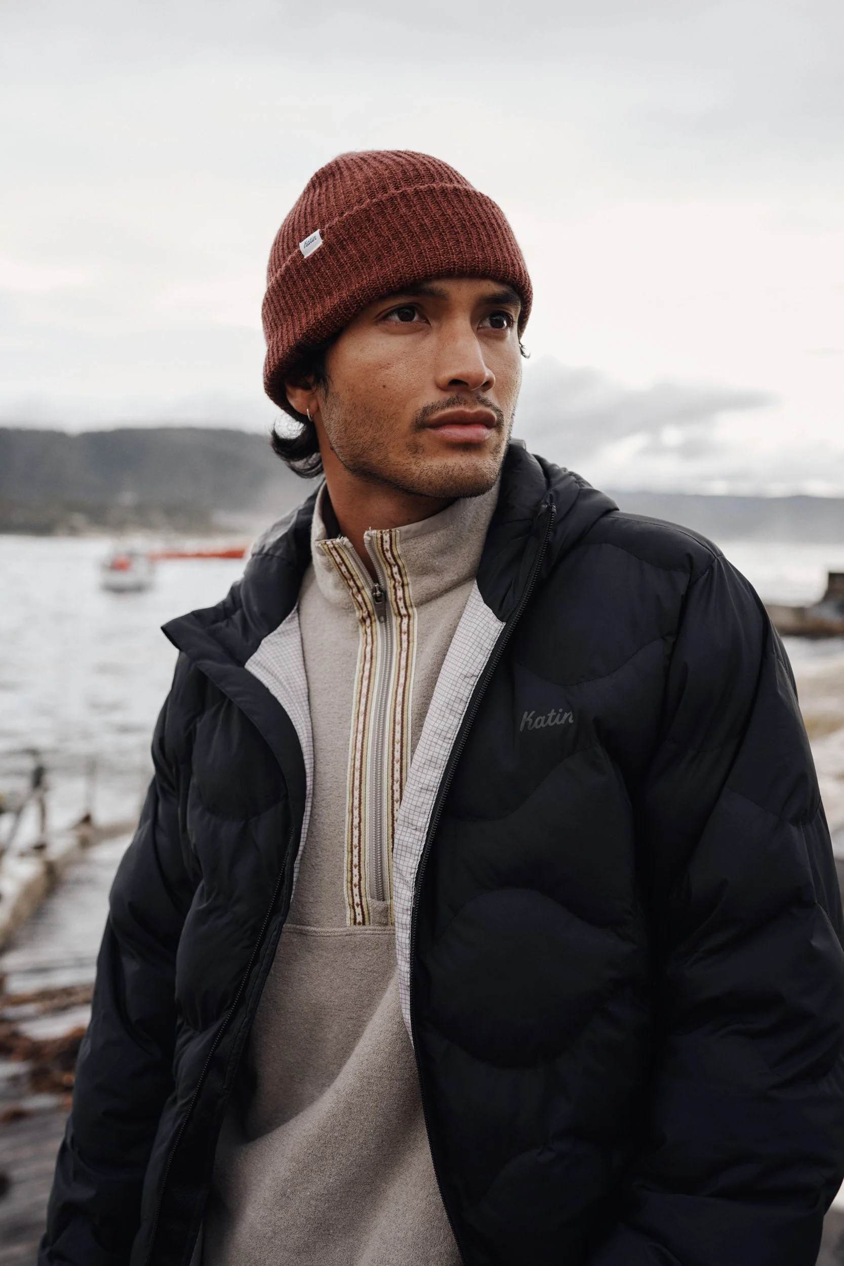 Katin Otg Henson Hooded Puffer - Black - Image 2