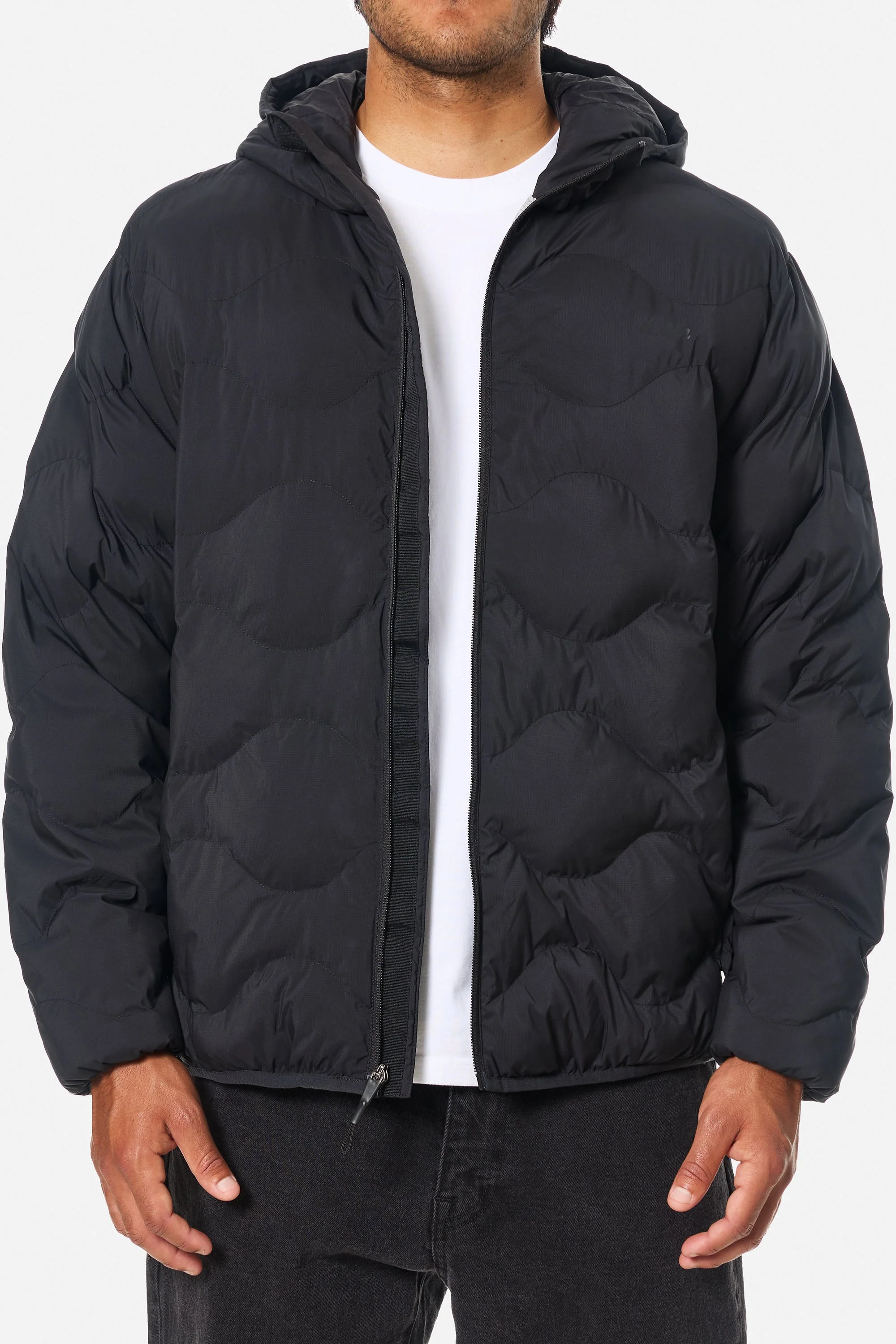 Katin Otg Henson Hooded Puffer - Black - Image 3