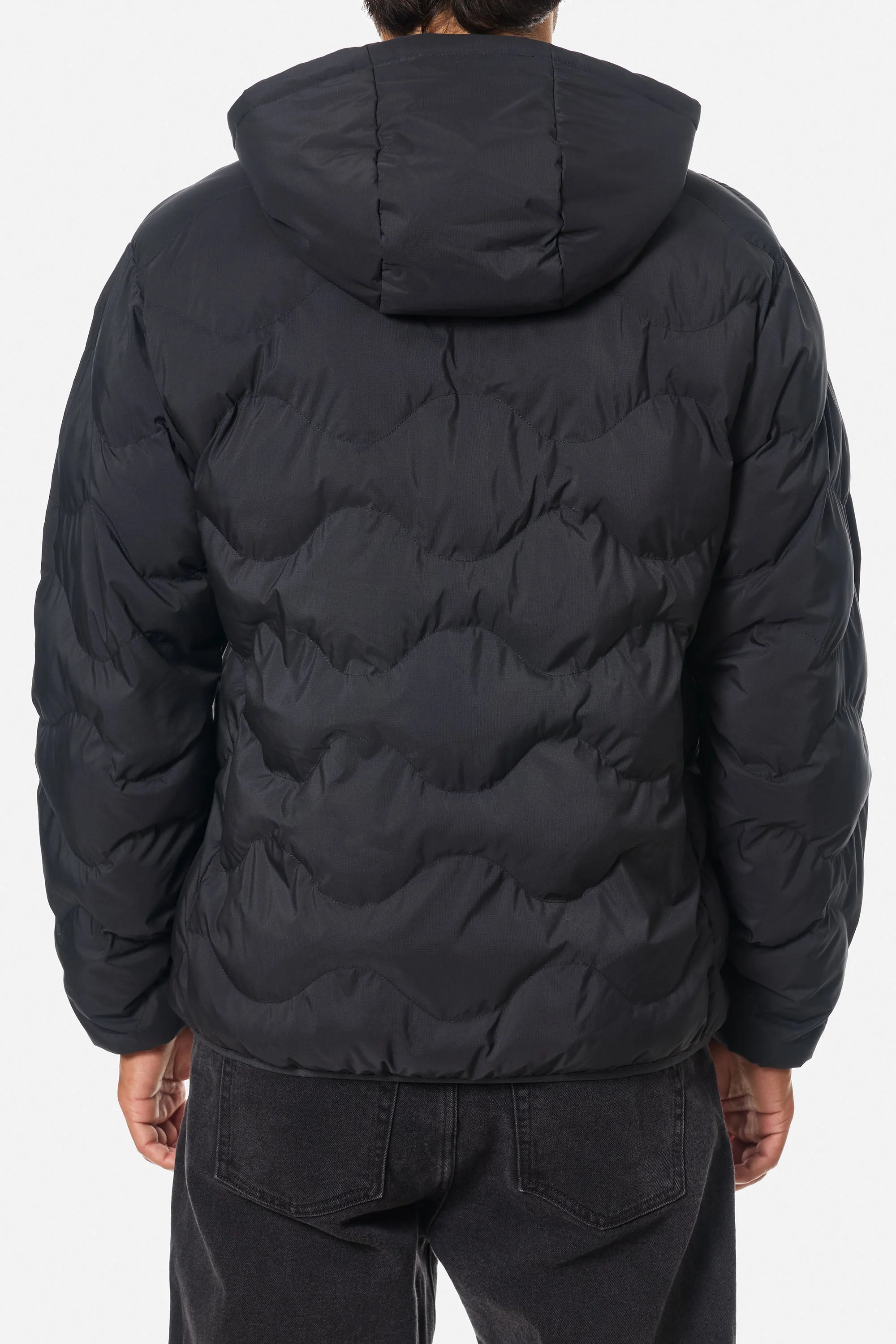 Katin Otg Henson Hooded Puffer - Black - Image 4