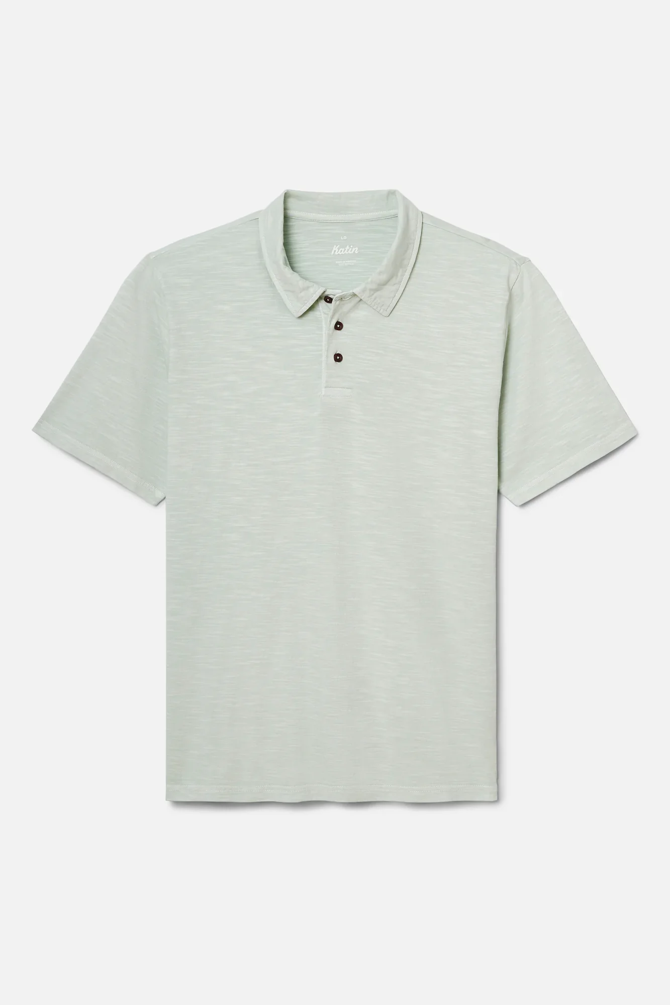 Katin Slub Polo - Sea Foam