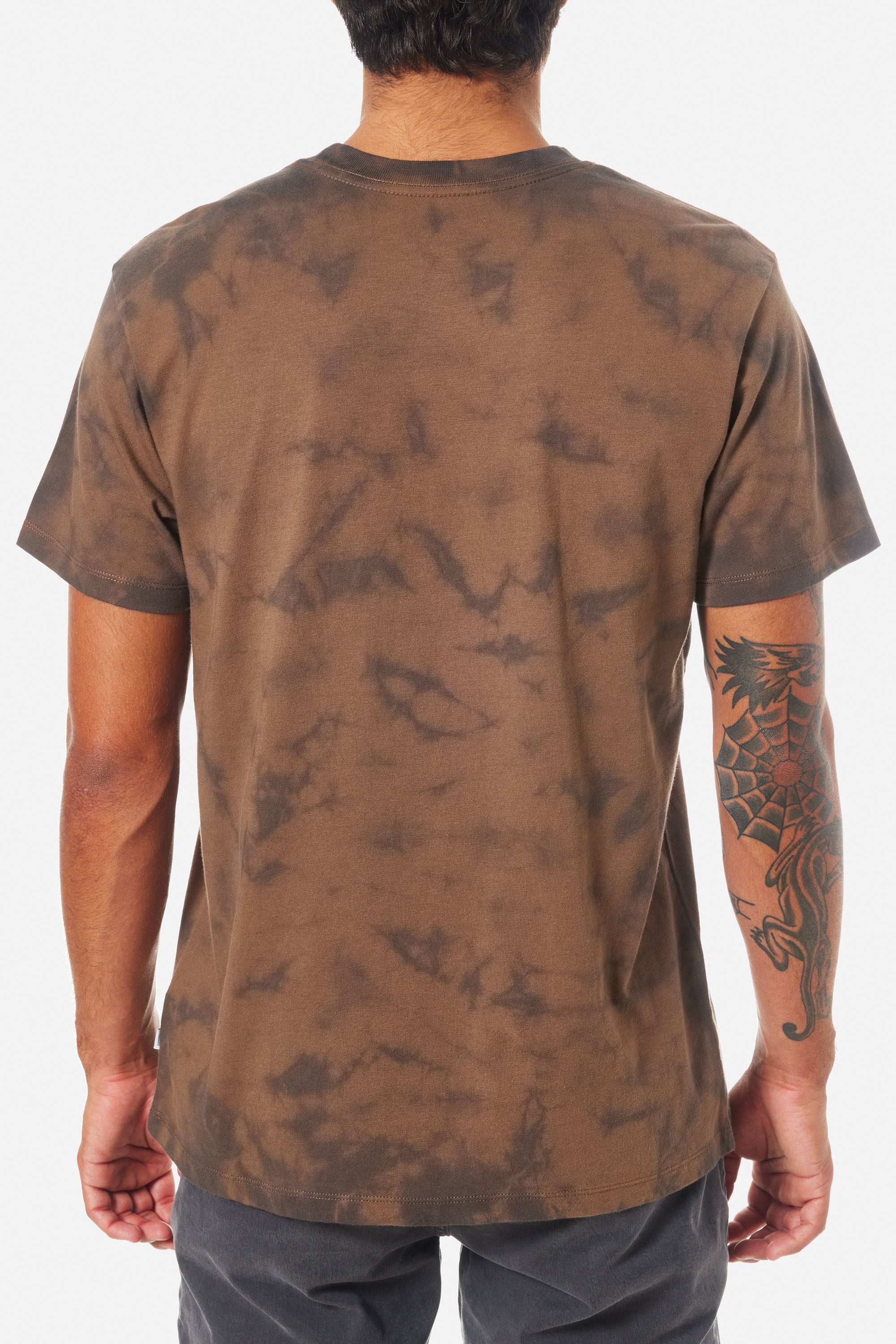 KATIN SUNFLOWER EMB TEE - GRAVEL TIE DYE - Image 2