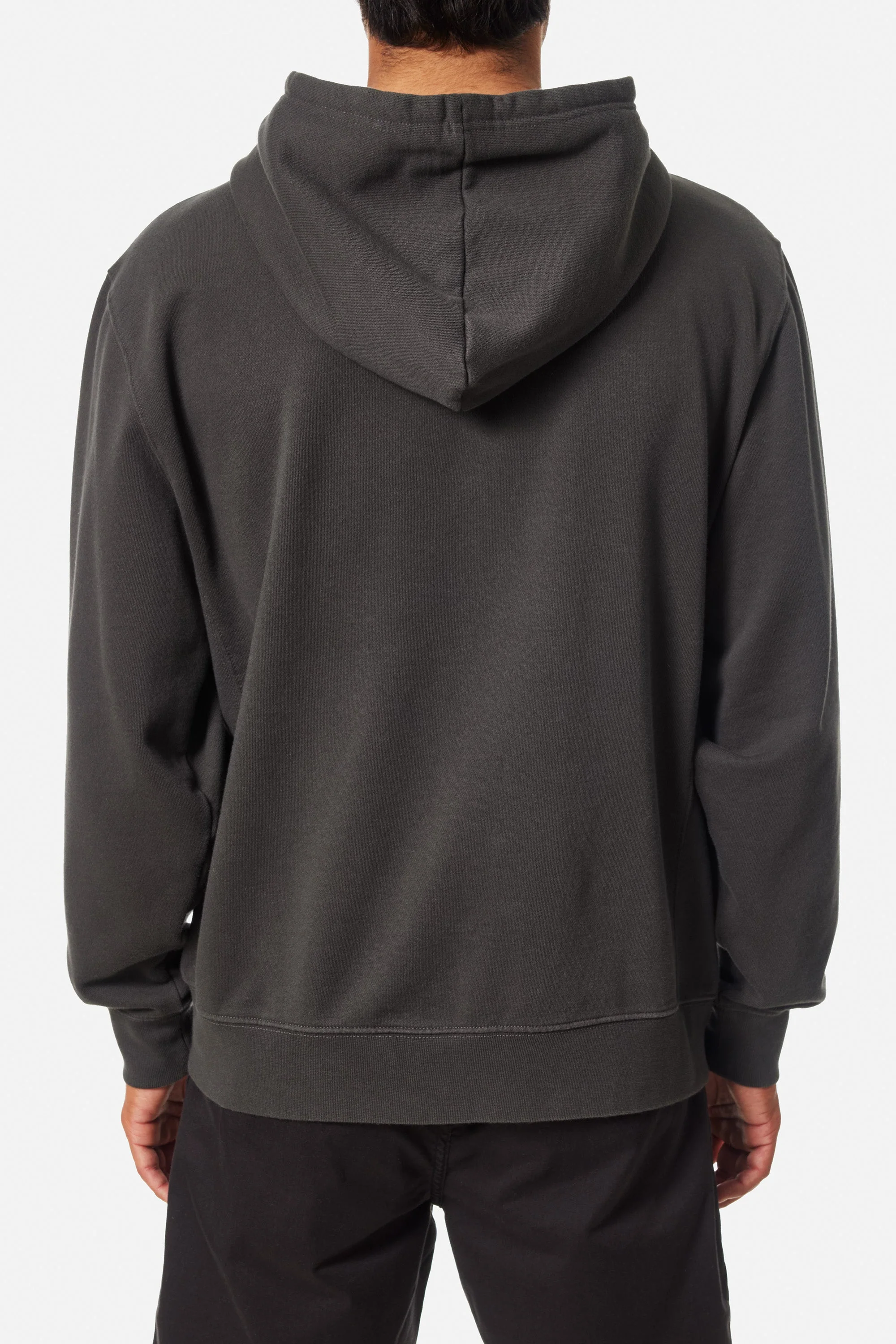KATIN SUNSET EMBROIDERED ZIP HOODIE - BLACK WASH - Image 3