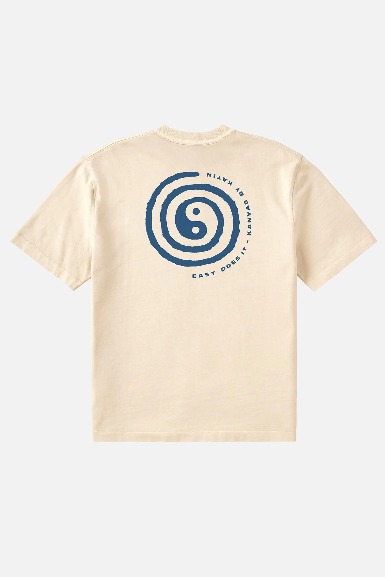 Katin Swirl Relaxed Tee - Pelican Pigment Dye - Image 2