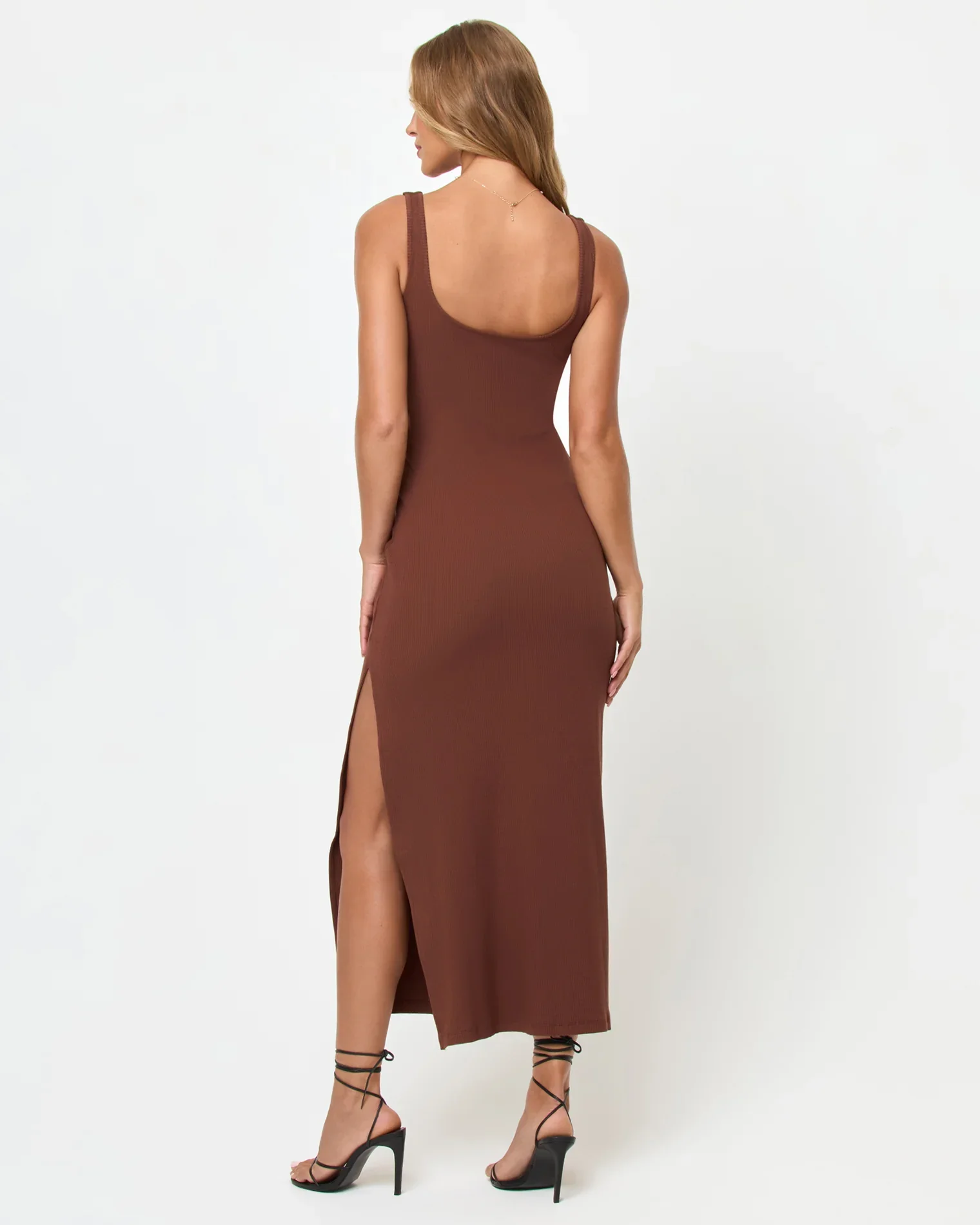 L Space Alexis Dress - Cafe - Image 2