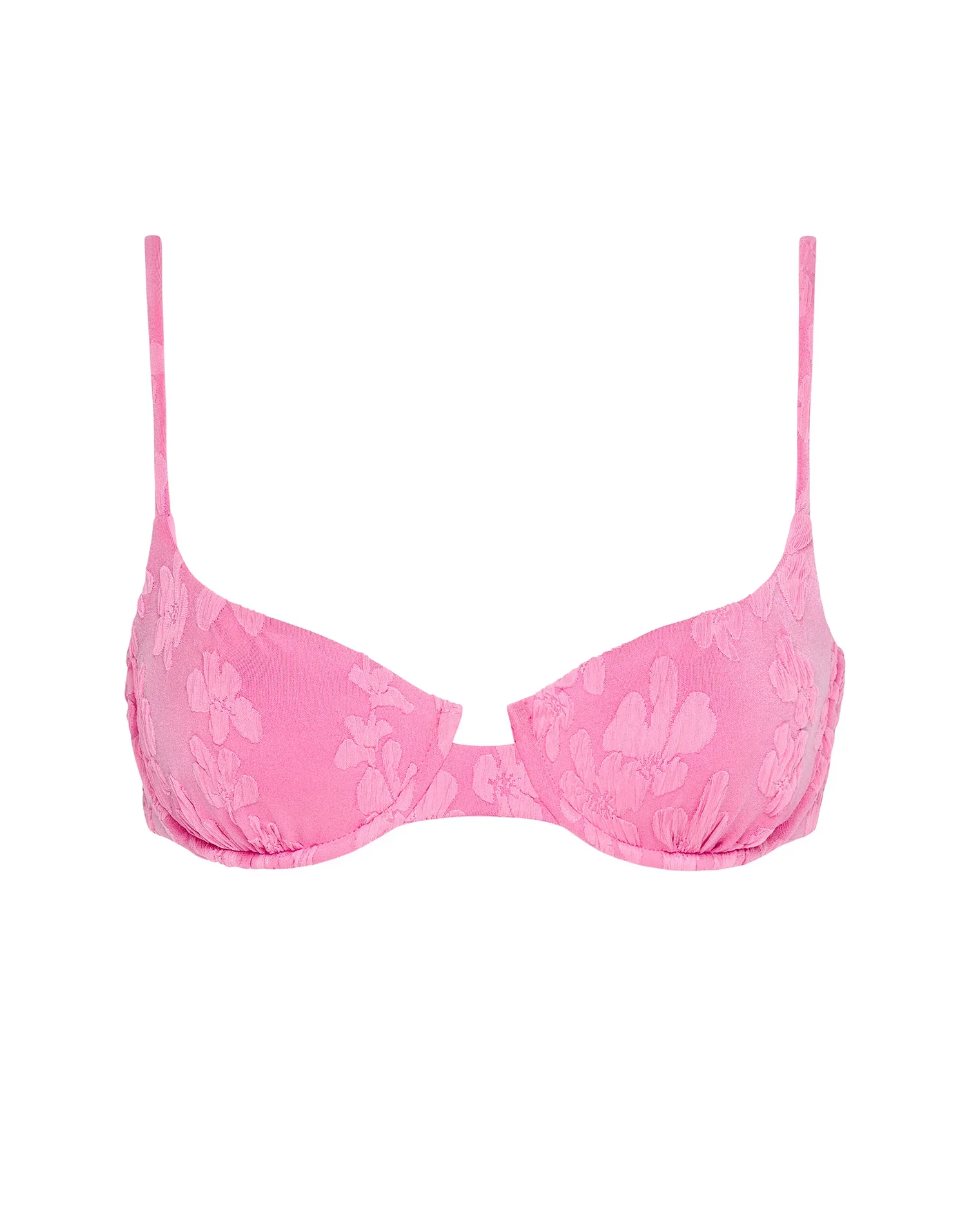 L Space Belle Bikini Top - Hottest Pink - Image 3