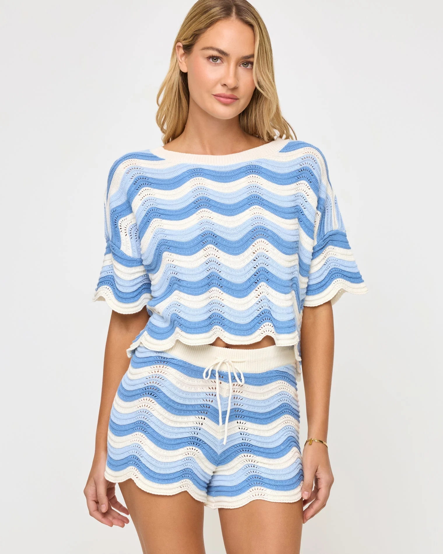 L Space Make Waves Sweater - Blue - Image 3