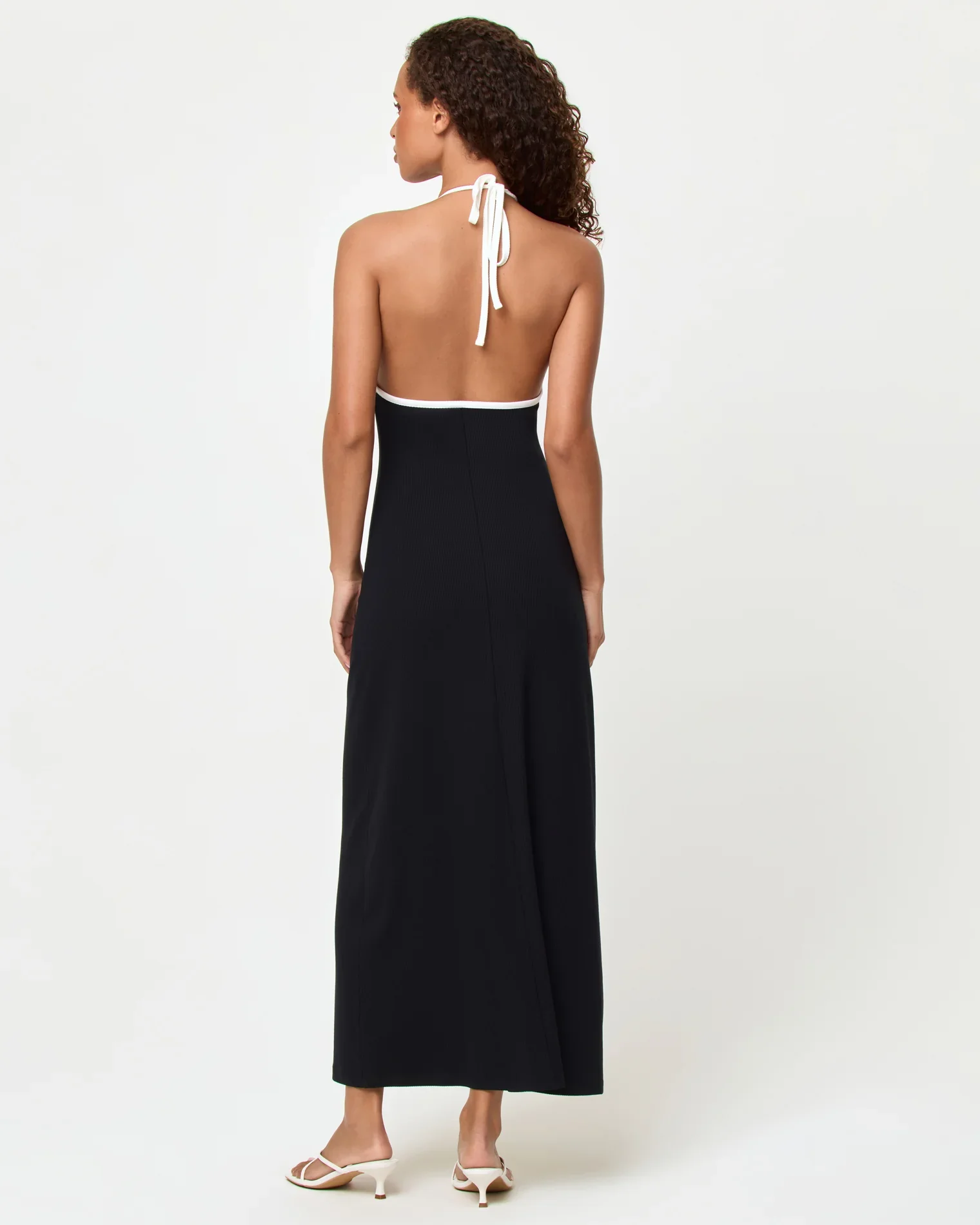 L Space Shea Maxi Dress - Black/Cream - Image 2