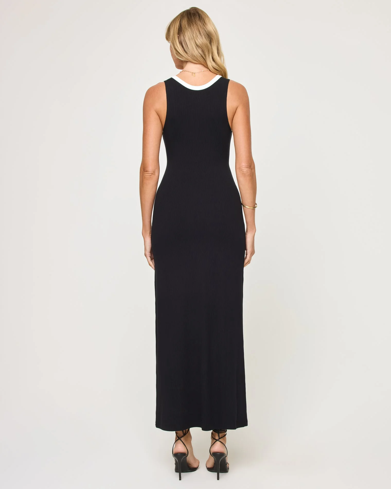 L Space Steph Dress - Black/Cream - Image 4