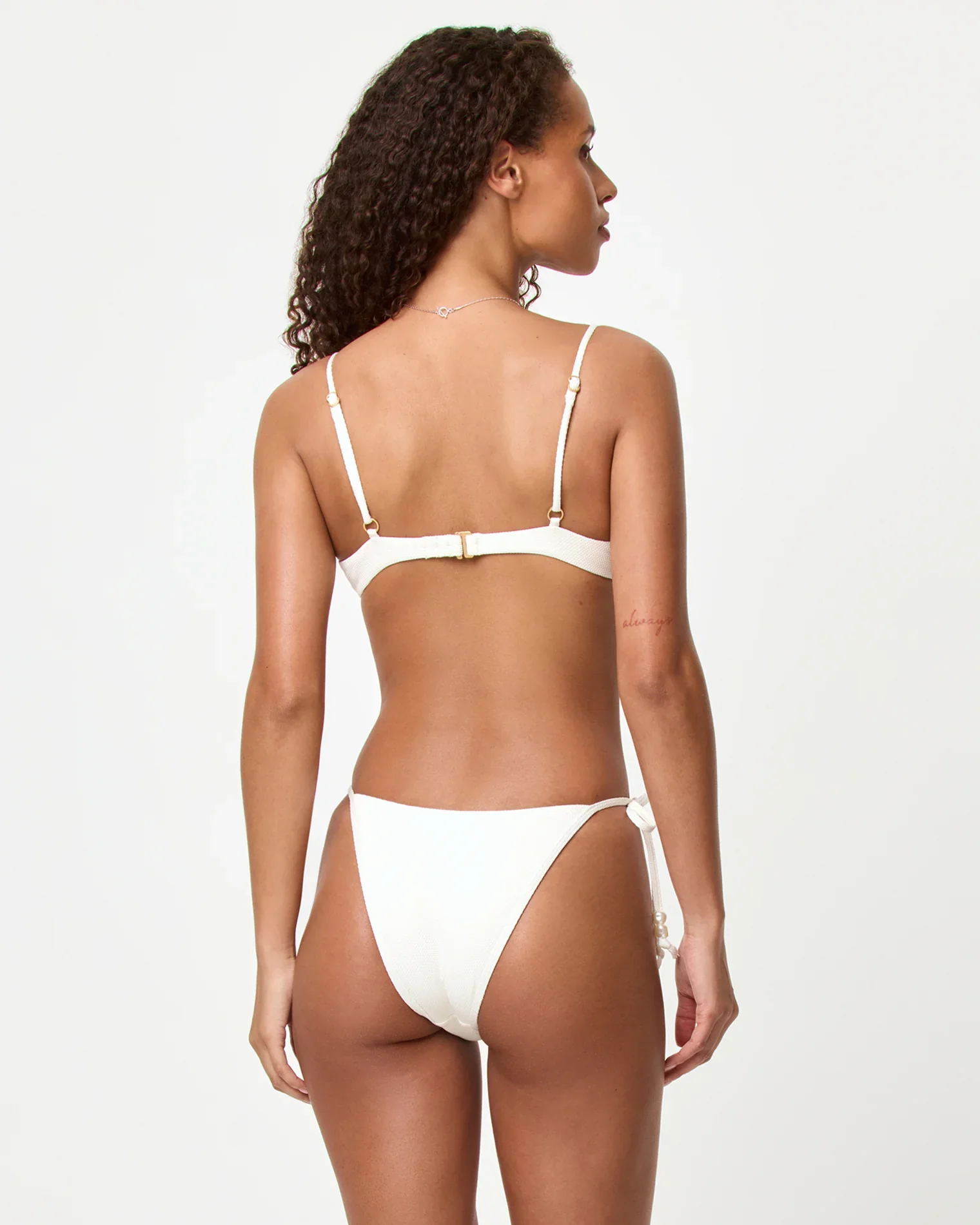 L Space Sunrise Shell Bikini Top - Cream - Image 3