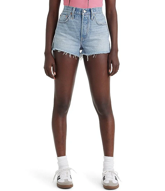 Levi's 501 ORIGINAL FIT HIGH RISE WOMEN'S SHORTS - MICRO VIBES