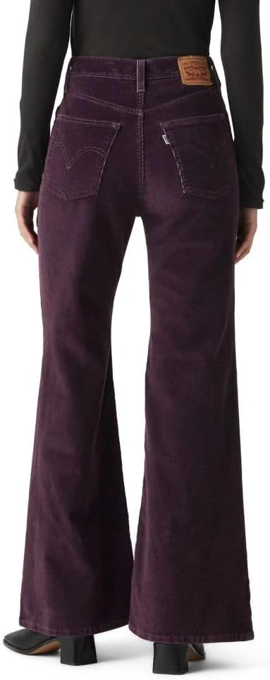 Levi's Ribcage Bell Women's Jeans - PLUM PERFECT - Image 2